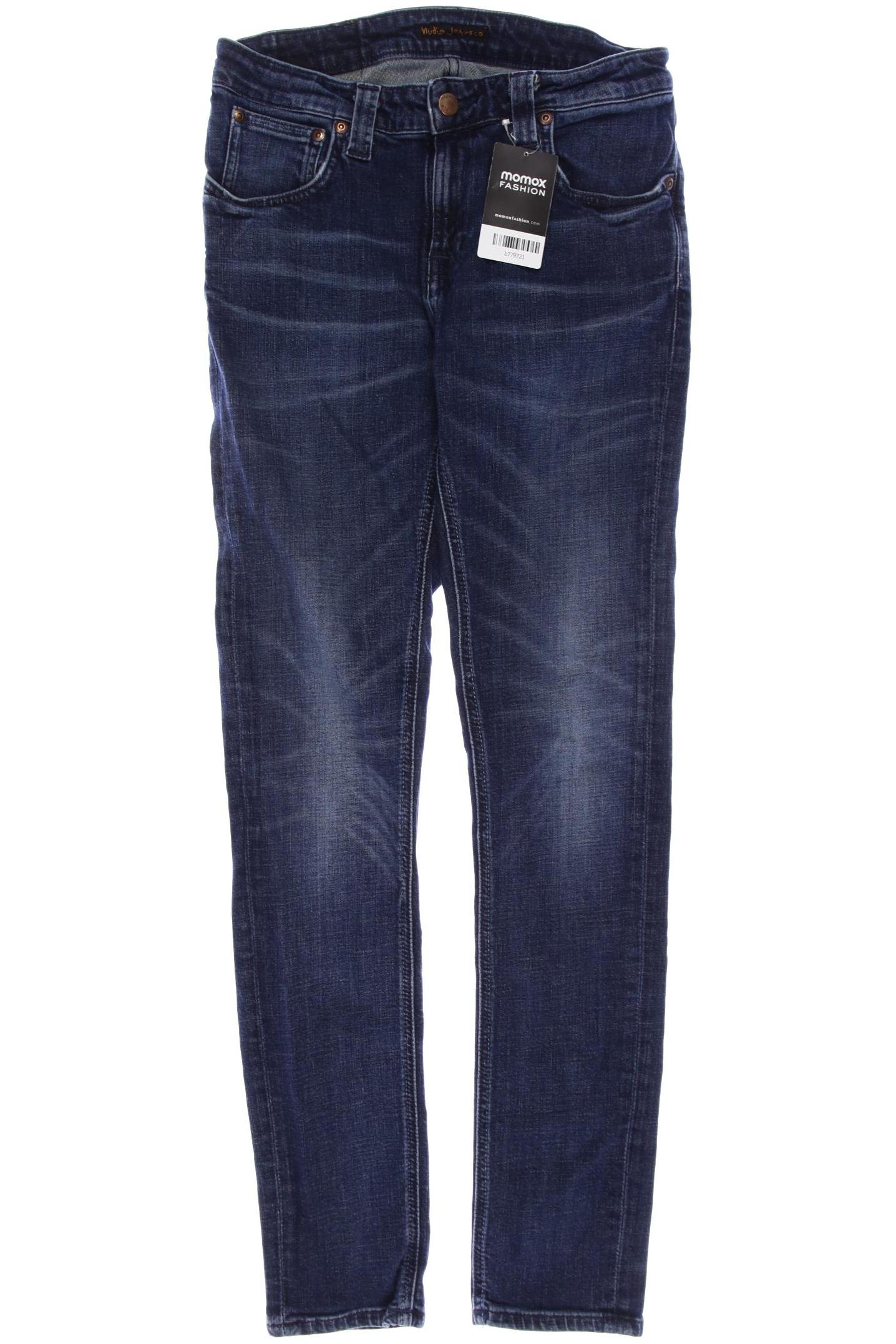 

Nudie Jeans Damen Jeans, marineblau, Gr. 30