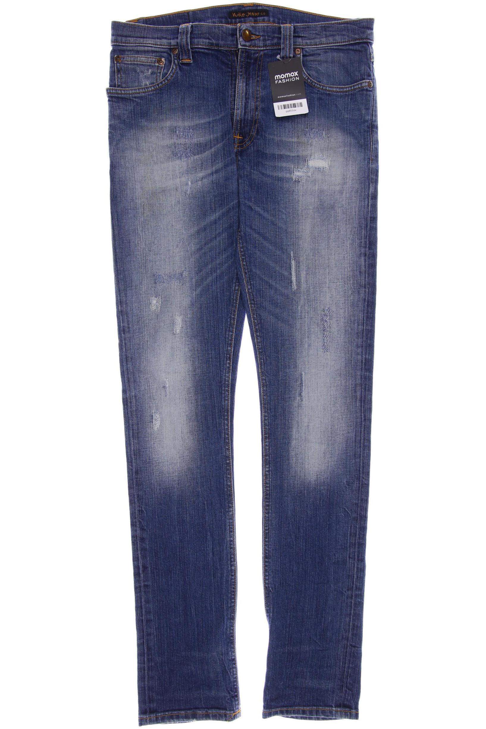 

Nudie Jeans Damen Jeans, blau
