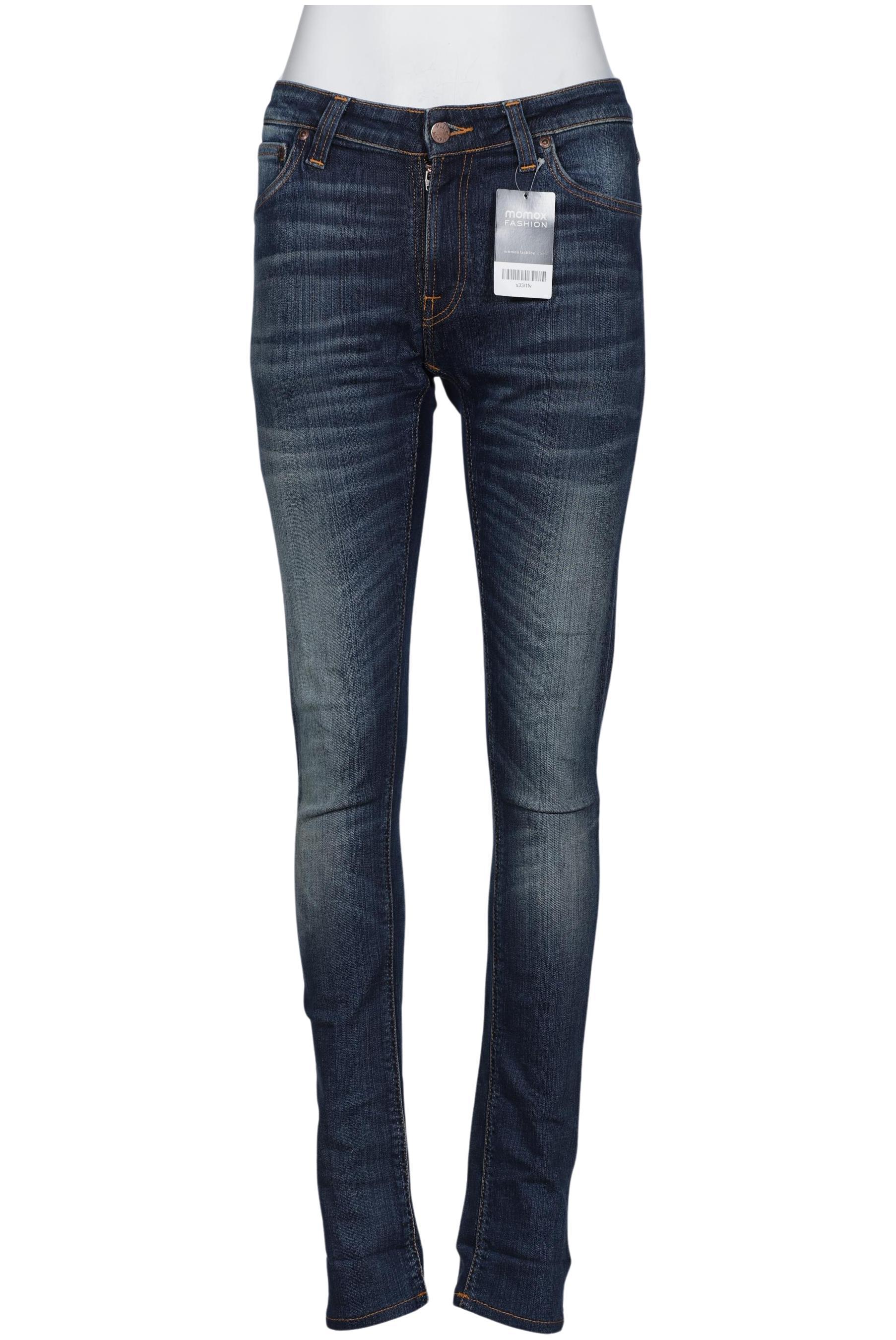 

Nudie Jeans Damen Jeans, blau, Gr. 28
