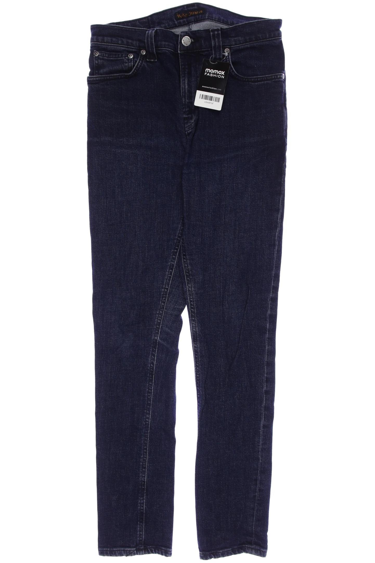 

Nudie Jeans Damen Jeans, marineblau, Gr. 30