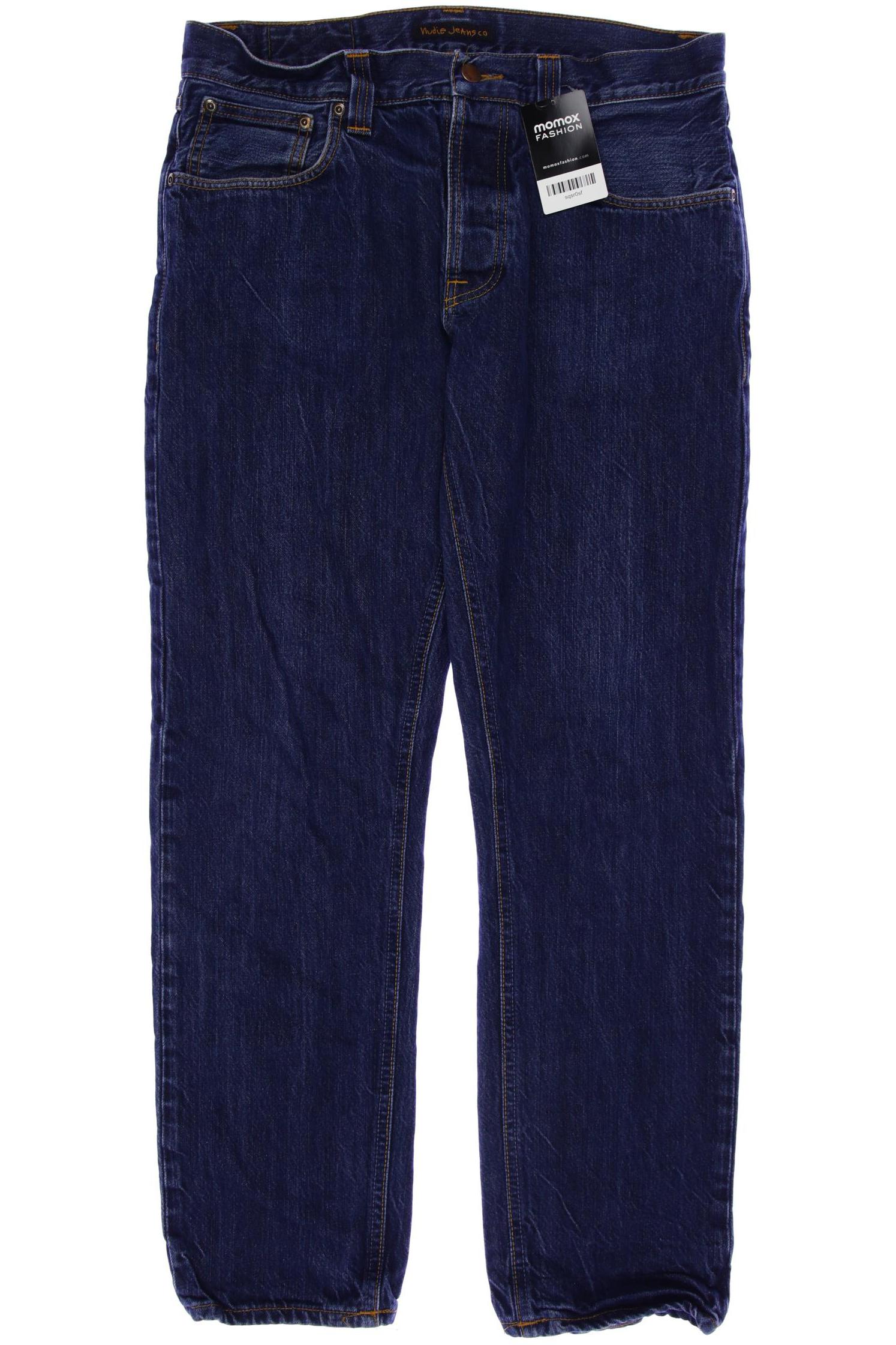 

Nudie Jeans Damen Jeans, marineblau, Gr. 33