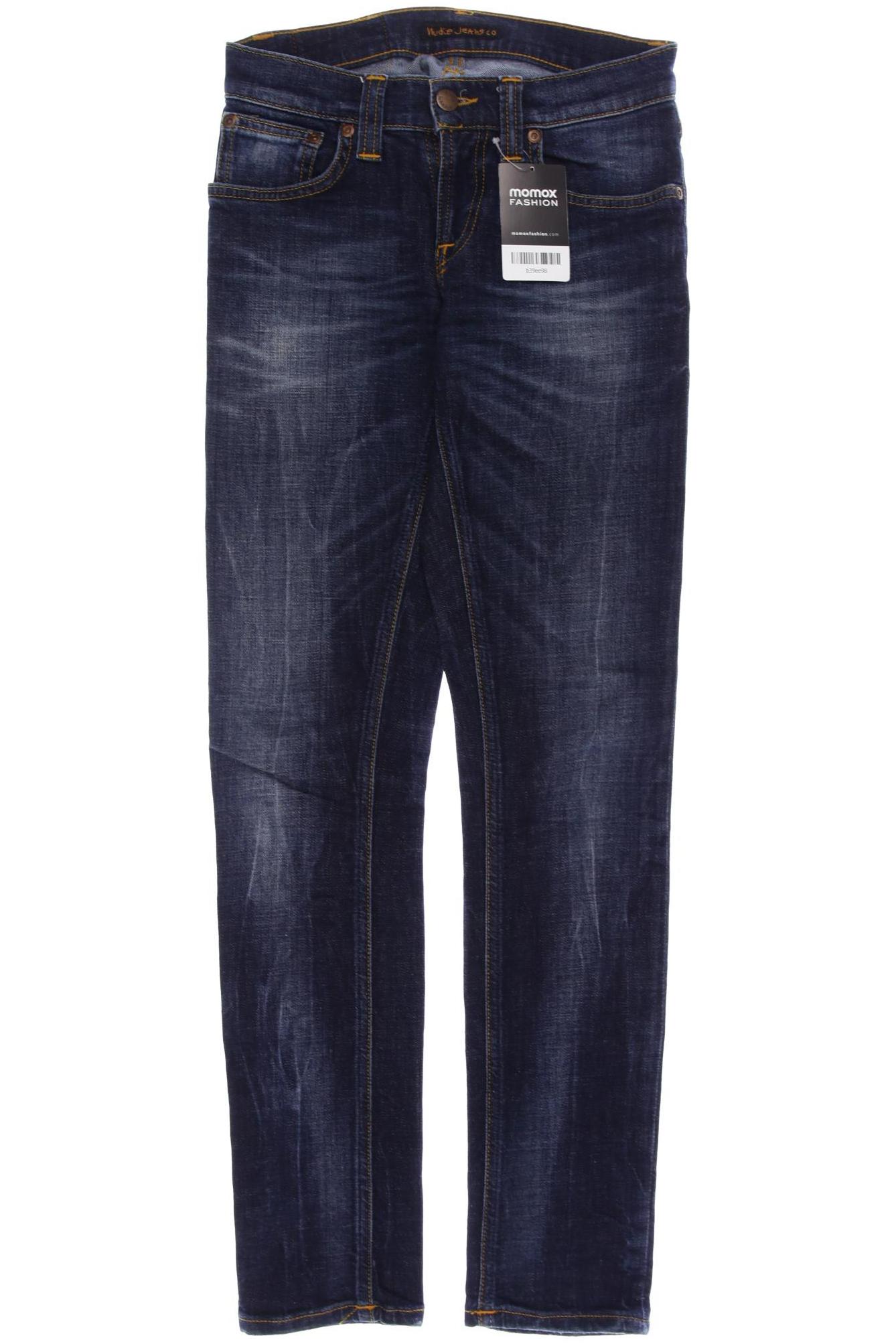 

Nudie Jeans Damen Jeans, marineblau, Gr. 25