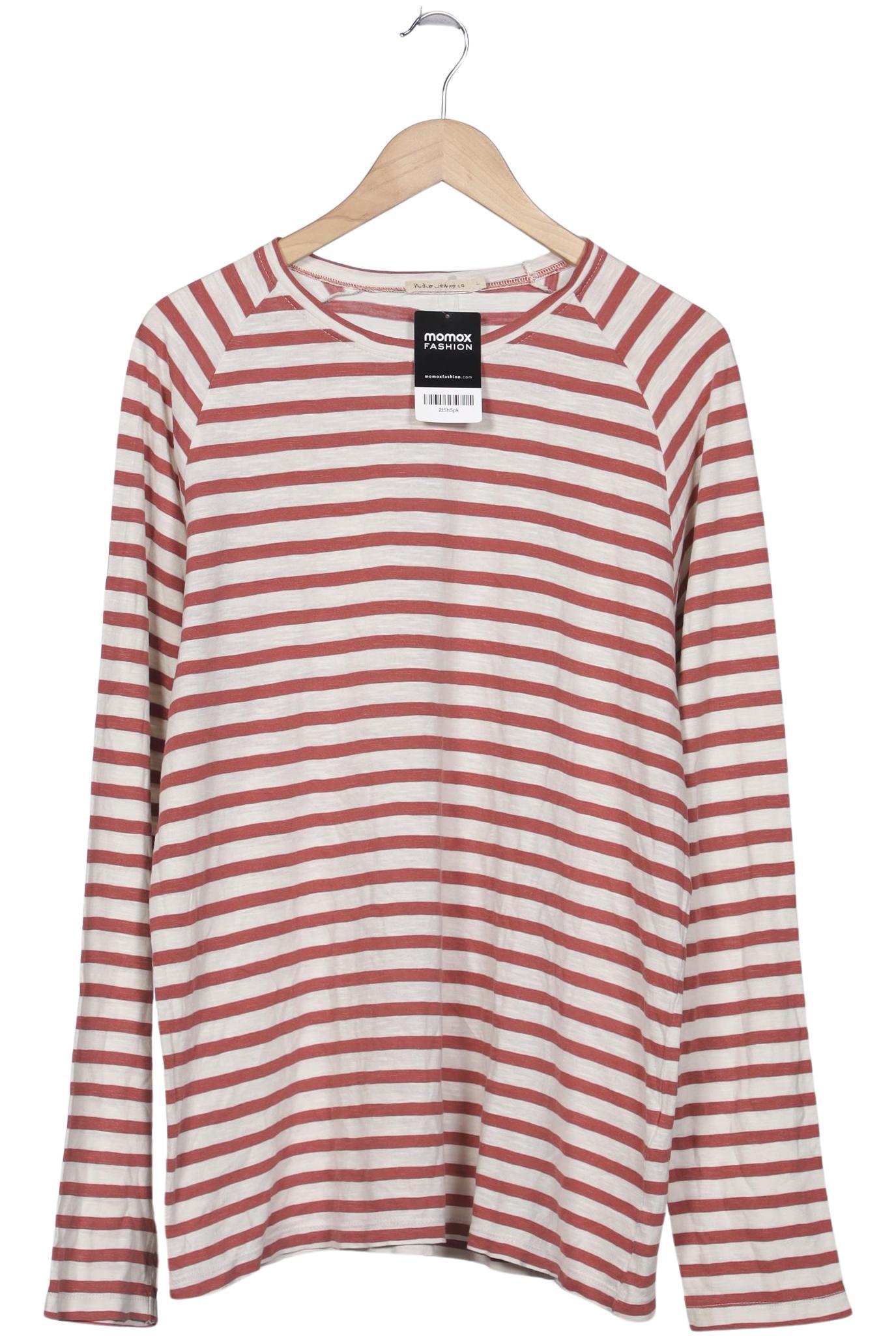 

Nudie Jeans Damen Langarmshirt, bordeaux, Gr. 42