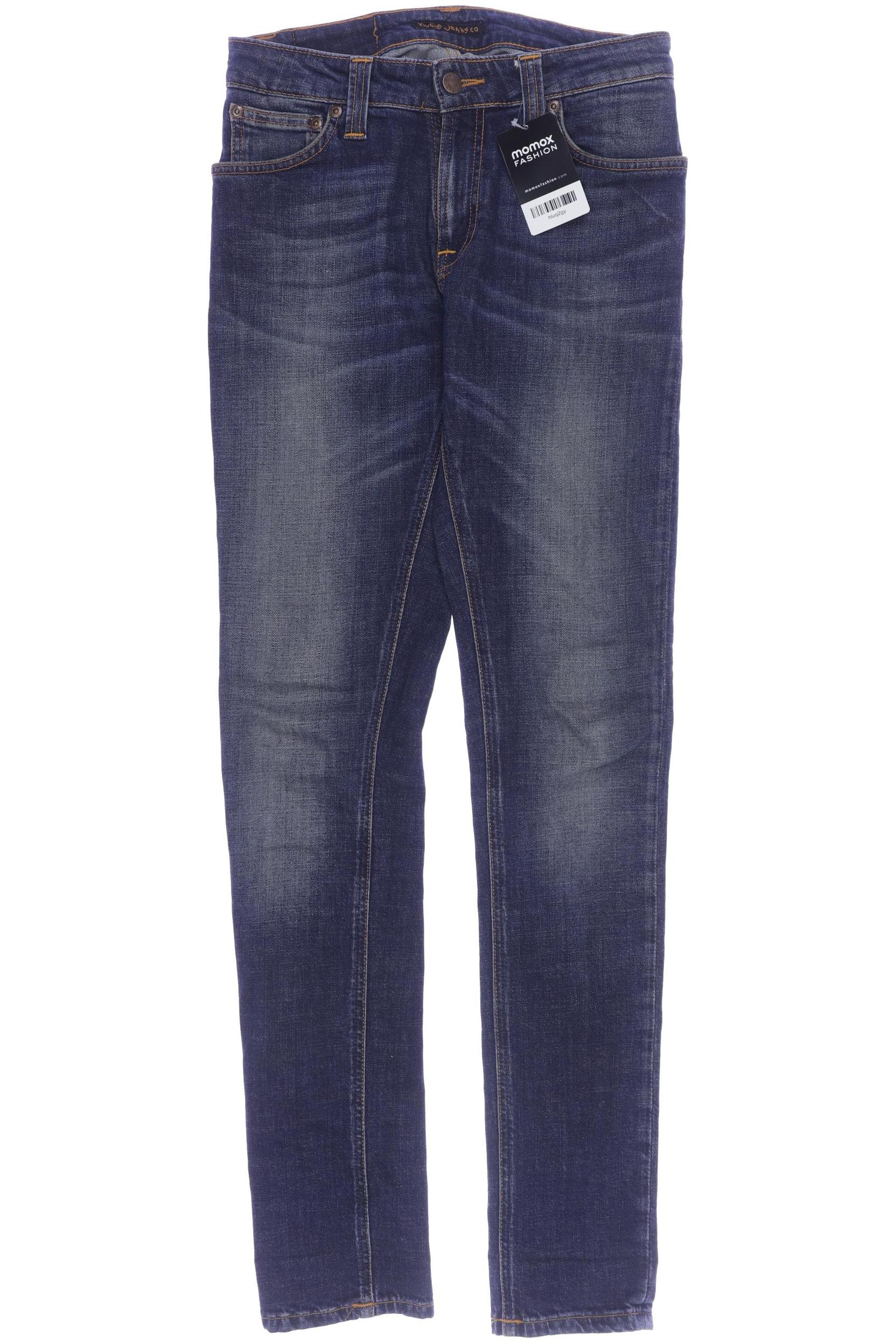 

Nudie Jeans Damen Jeans, marineblau, Gr. 28