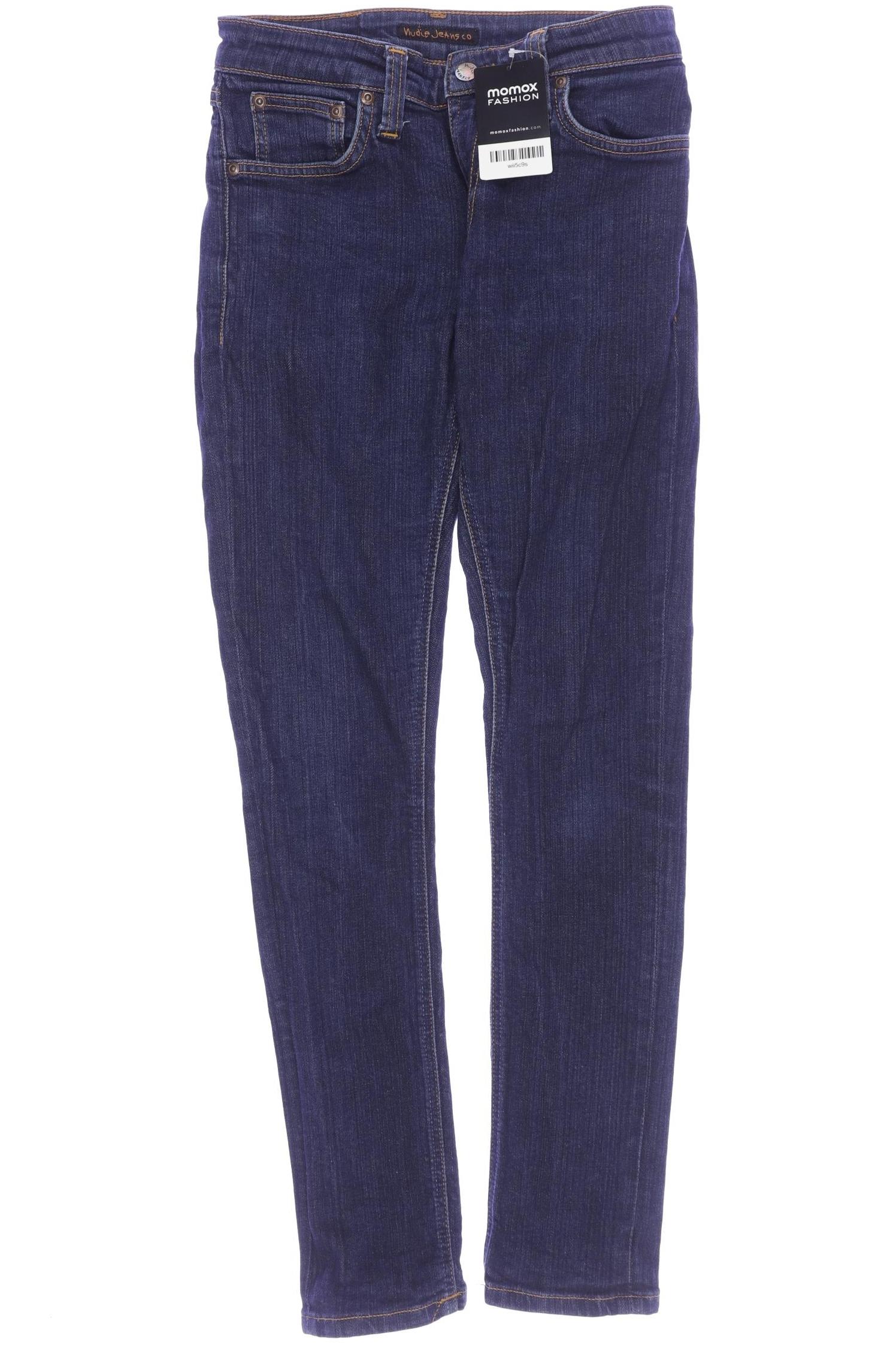 

Nudie Jeans Damen Jeans, marineblau, Gr. 27