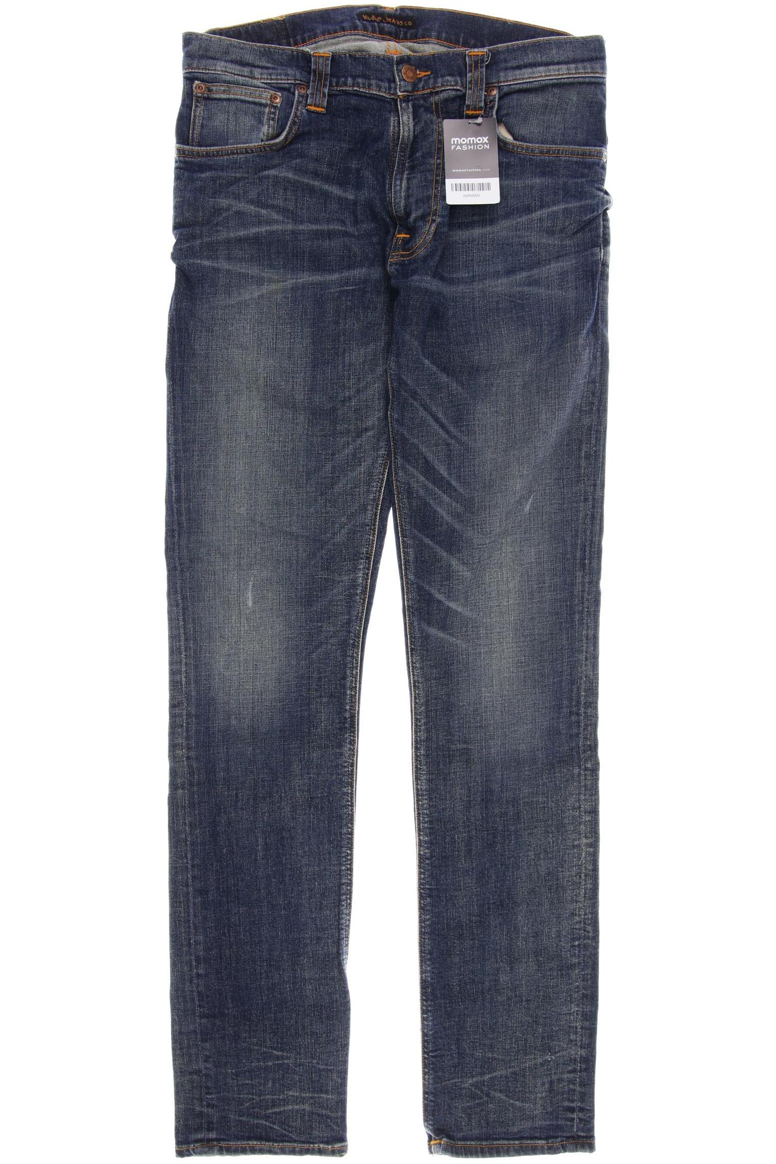 

Nudie Jeans Damen Jeans, marineblau, Gr. 34