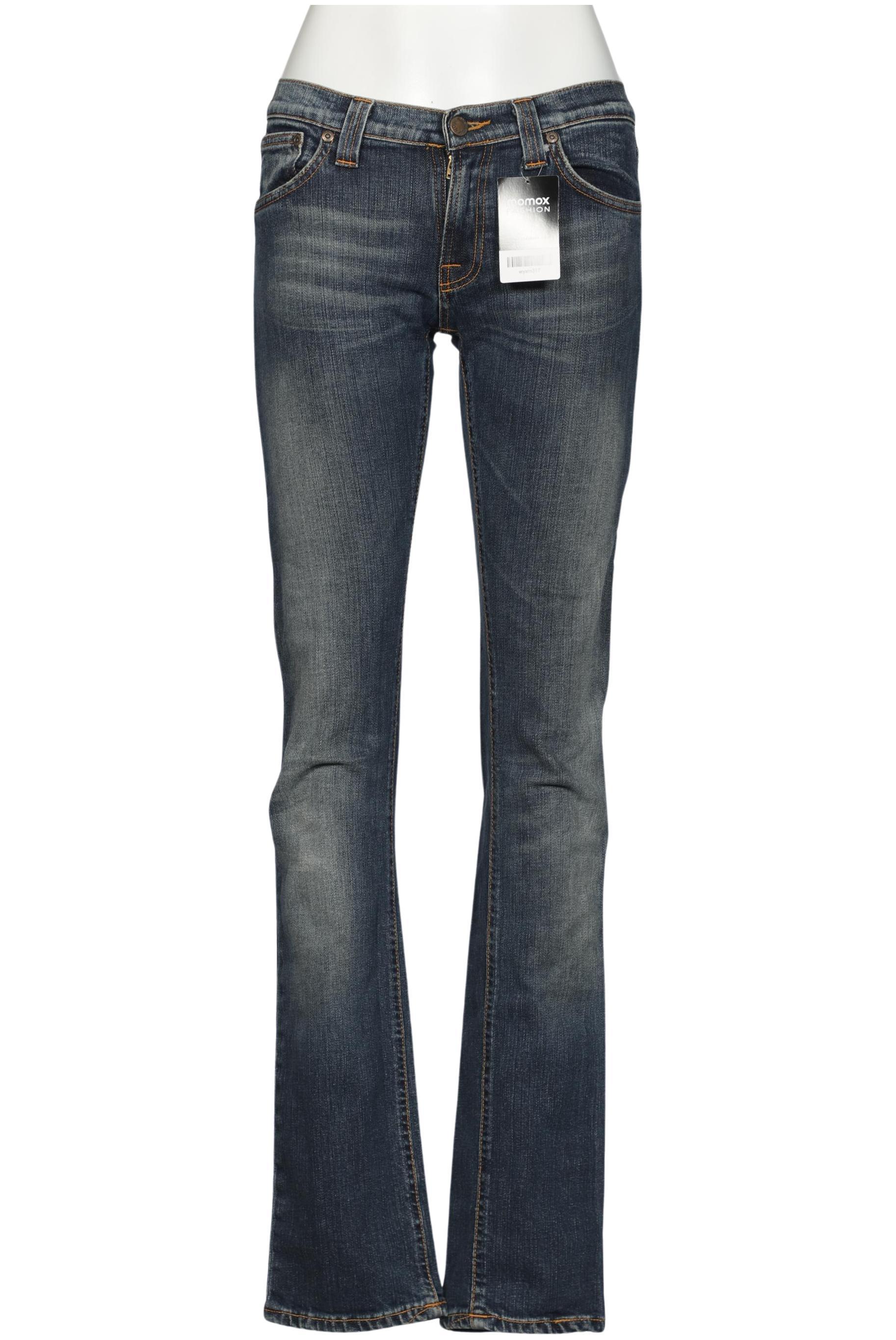 

Nudie Jeans Damen Jeans, blau, Gr. 28