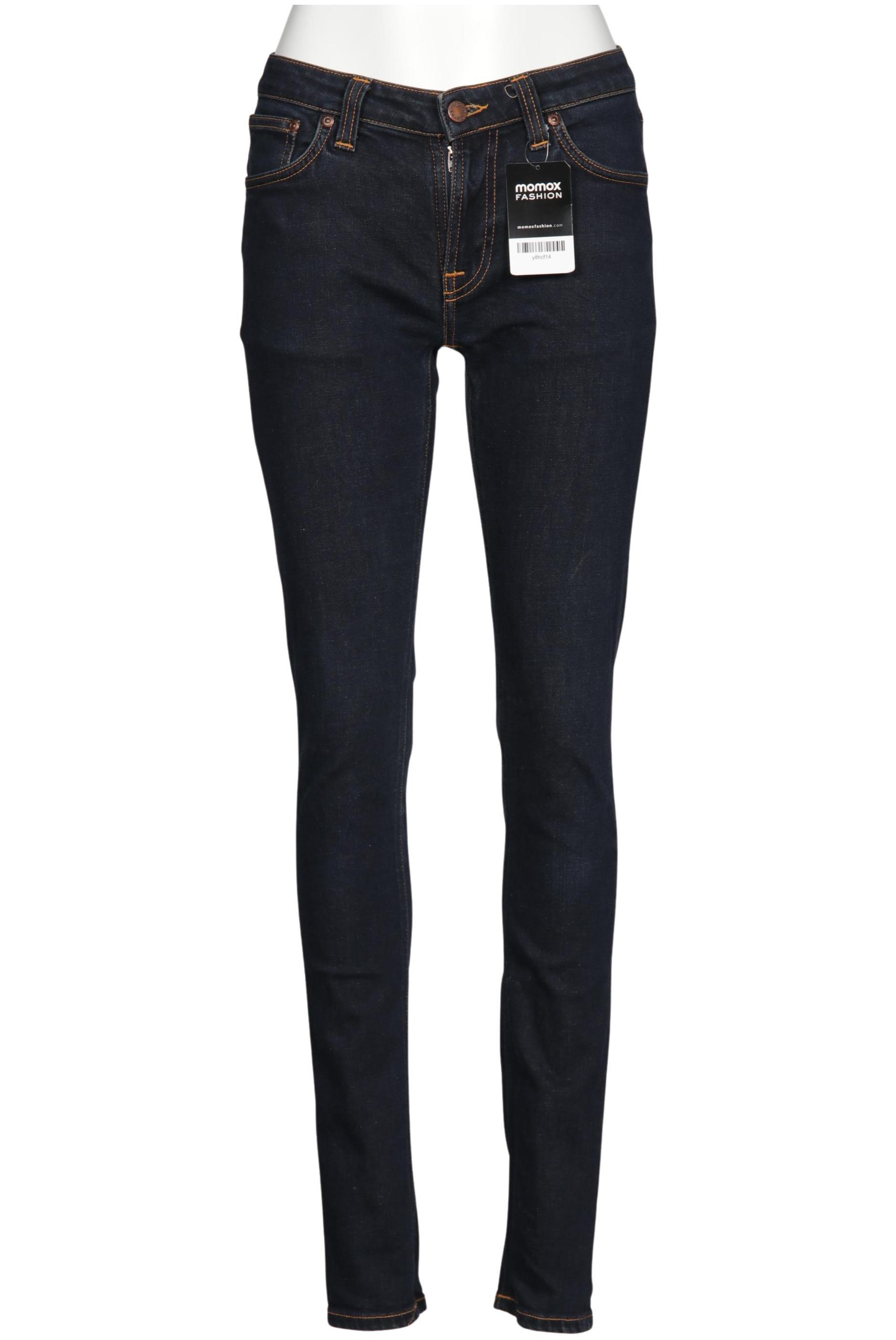 

Nudie Jeans Damen Jeans, marineblau, Gr. 28