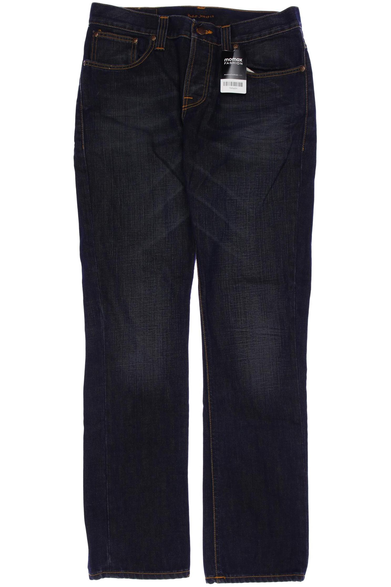 

Nudie Jeans Herren Jeans, marineblau, Gr. 33
