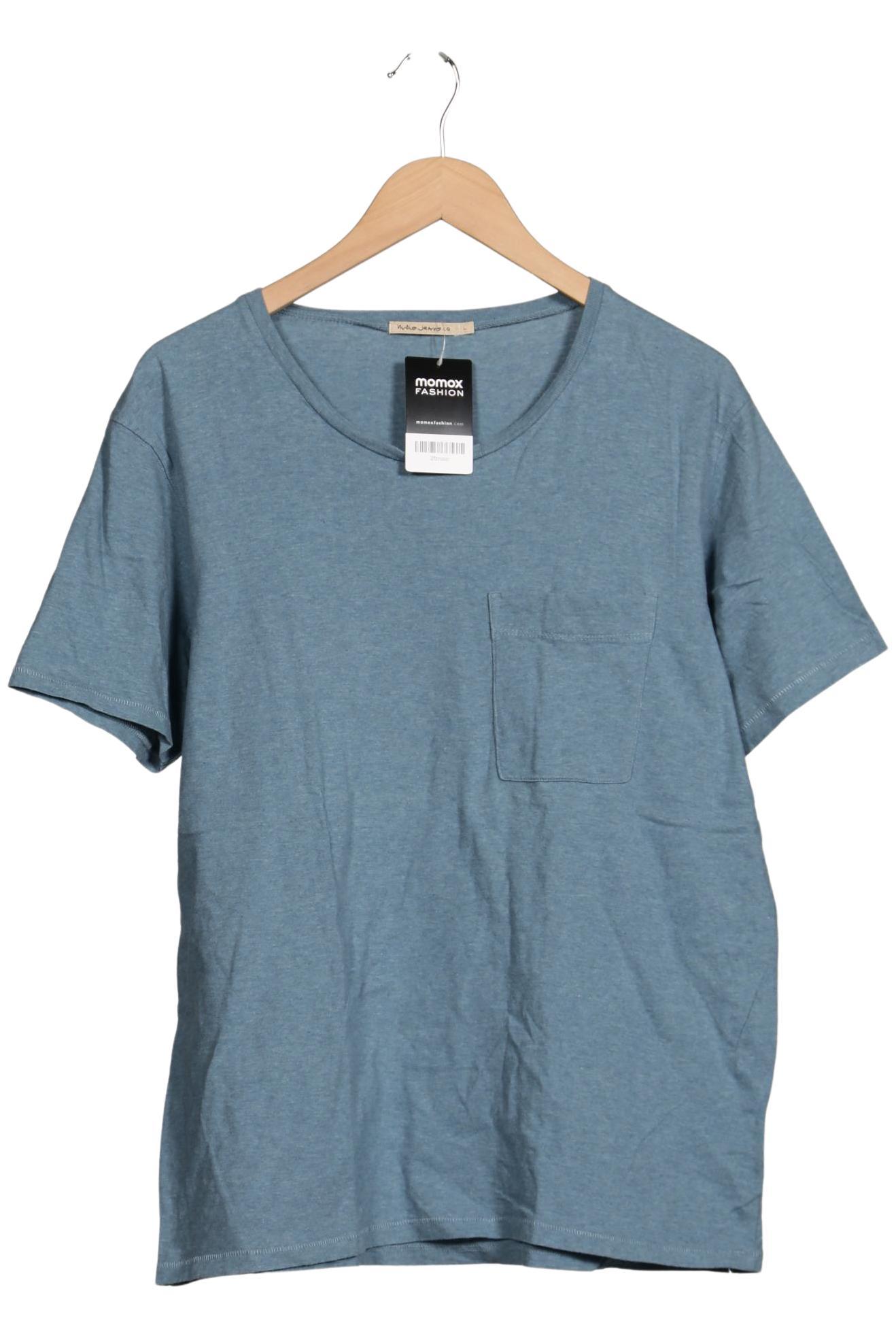 

Nudie Jeans Herren T-Shirt, blau, Gr. 52