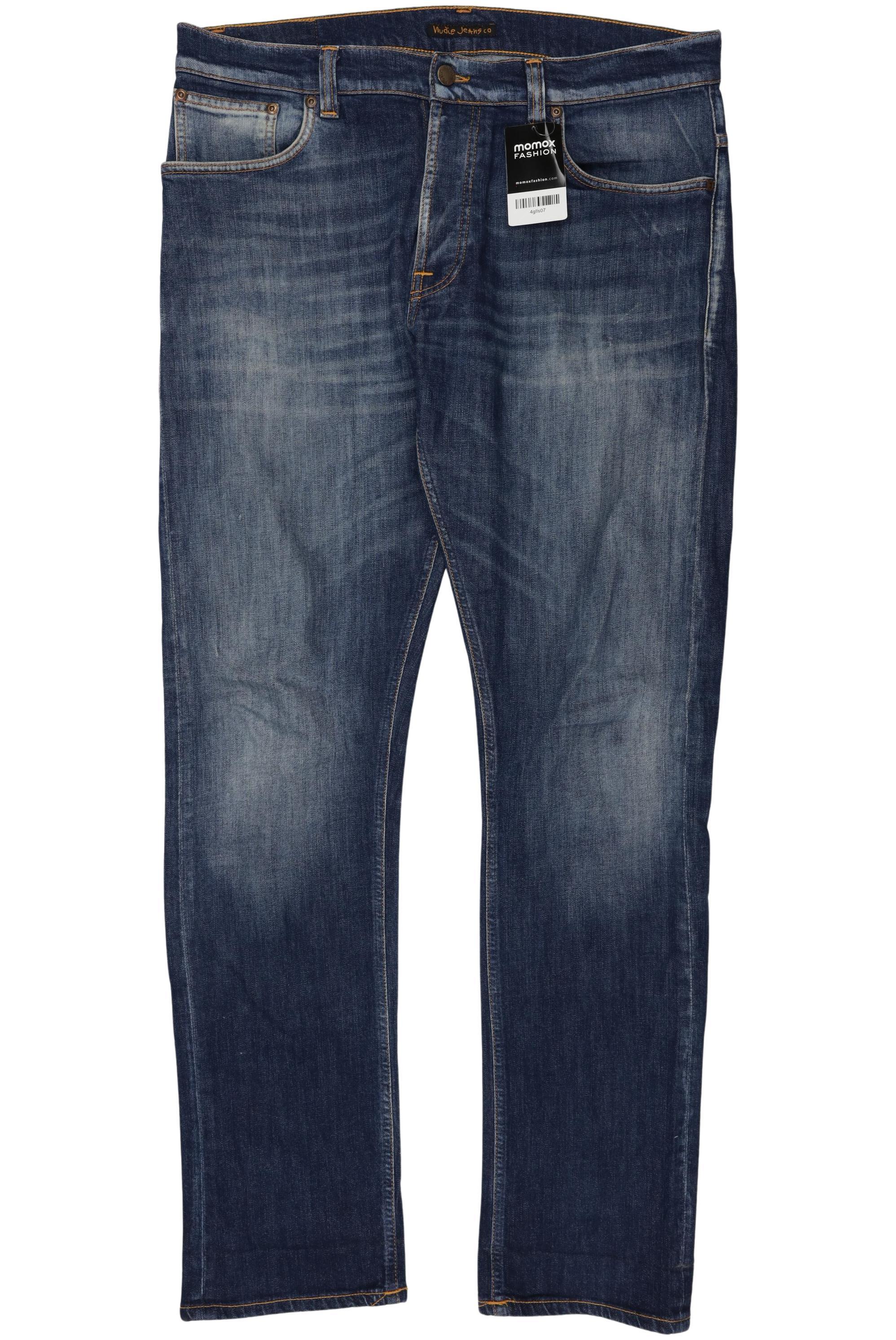 

Nudie Jeans Herren Jeans, blau, Gr. 34