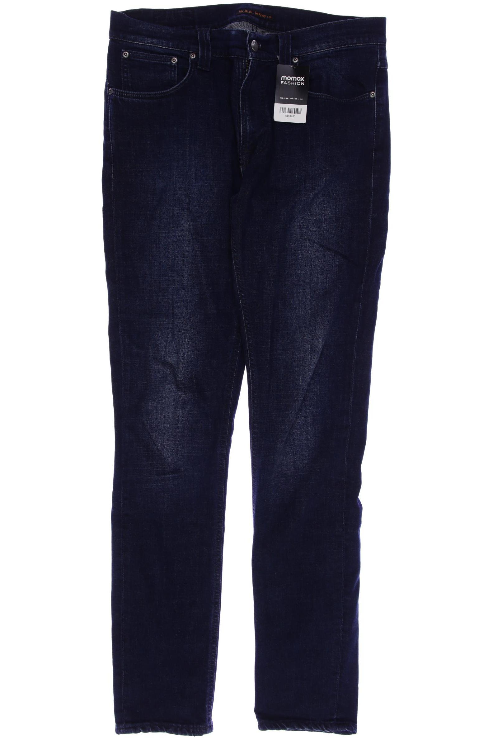 

Nudie Jeans Herren Jeans, marineblau, Gr. 52