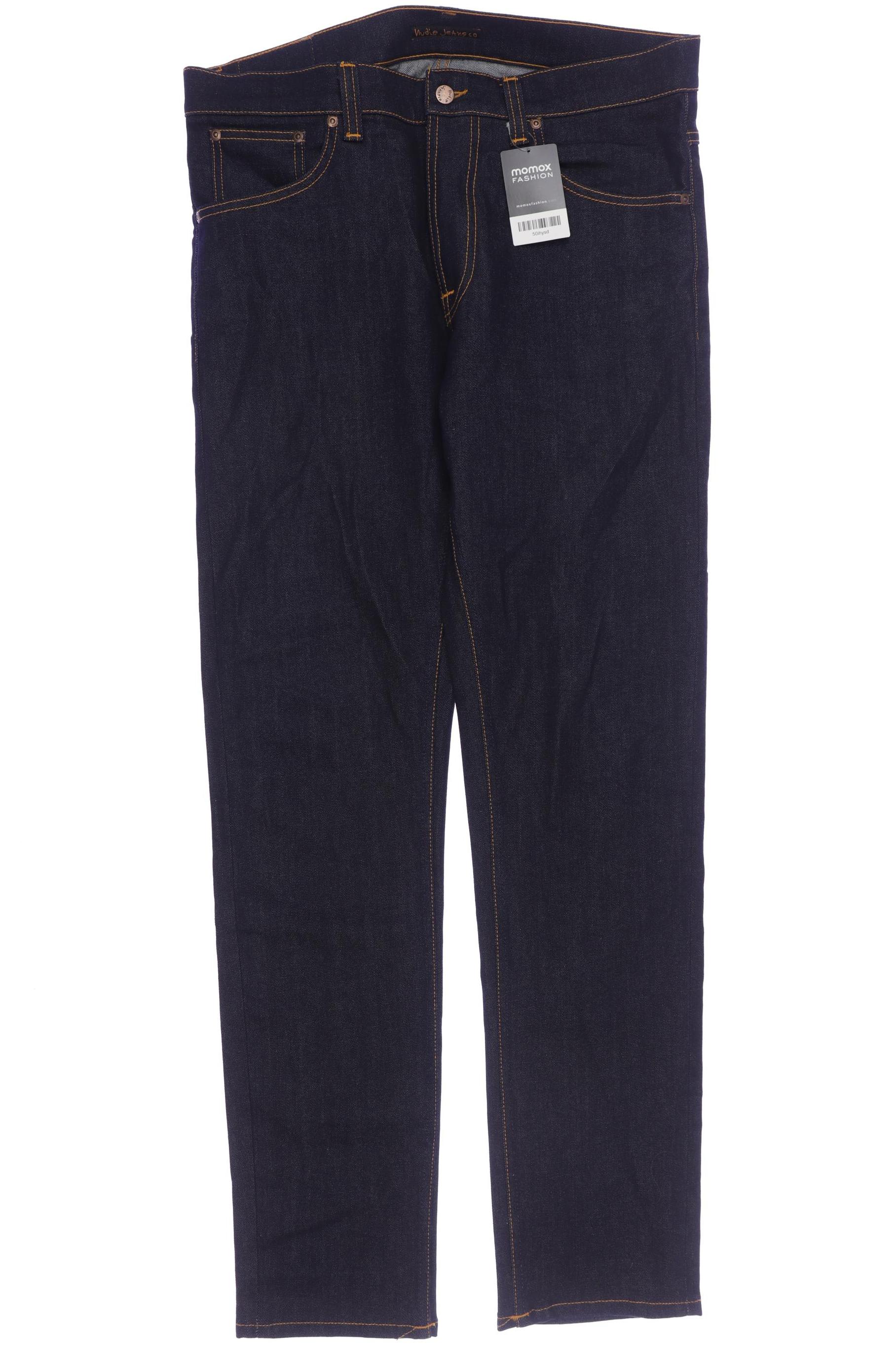 

Nudie Jeans Herren Jeans, marineblau, Gr. 34