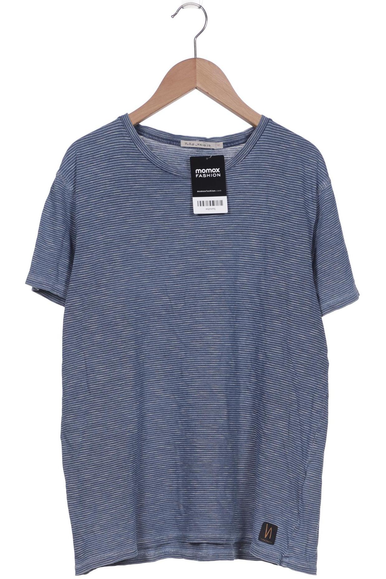 

Nudie Jeans Herren T-Shirt, blau, Gr. 48