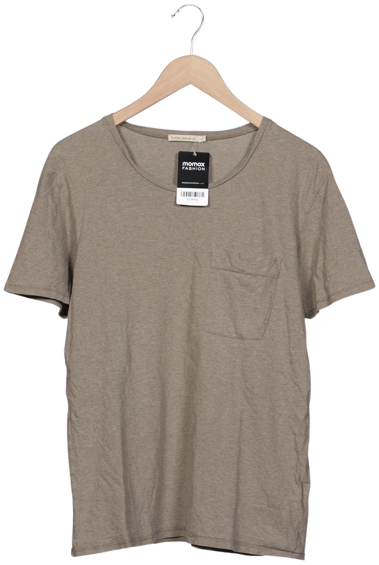 

Nudie Jeans Herren T-Shirt, braun, Gr. 48