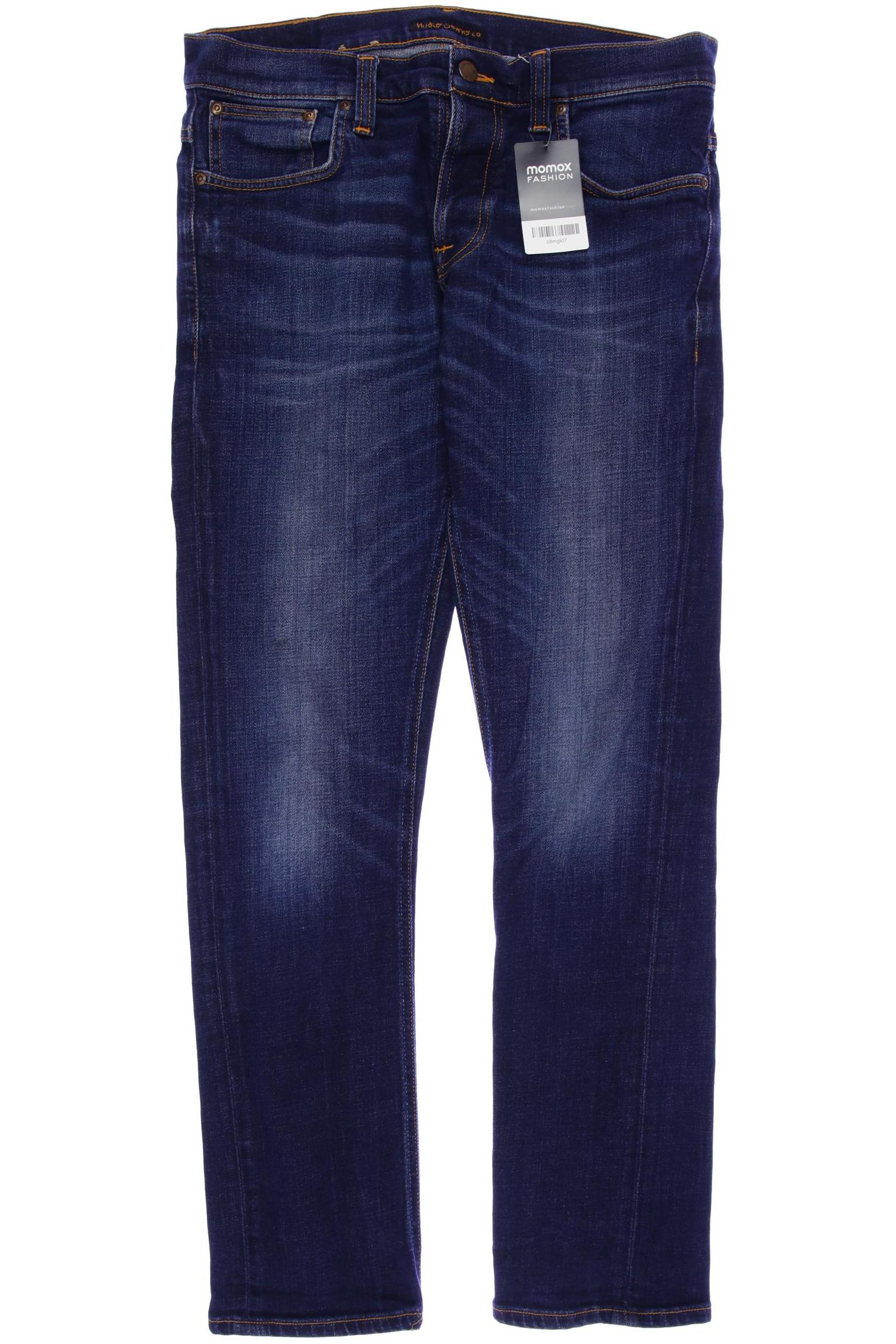 

Nudie Jeans Herren Jeans, marineblau, Gr. 33