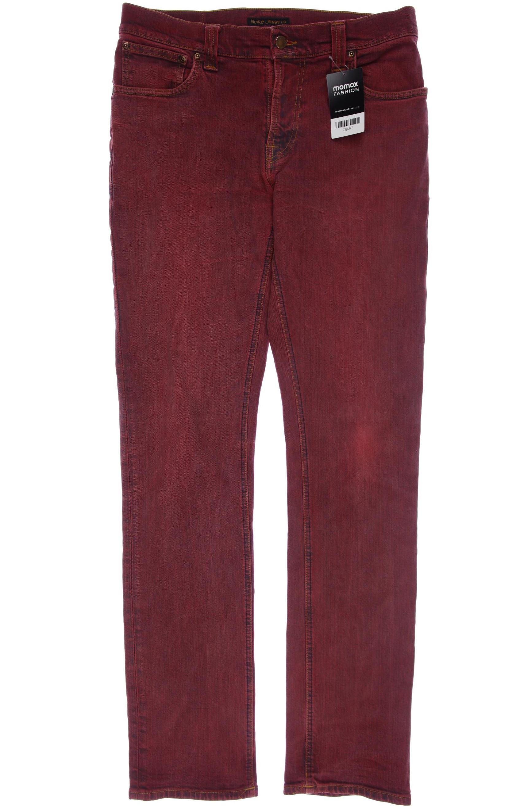 

Nudie Jeans Herren Jeans, rot, Gr. 32