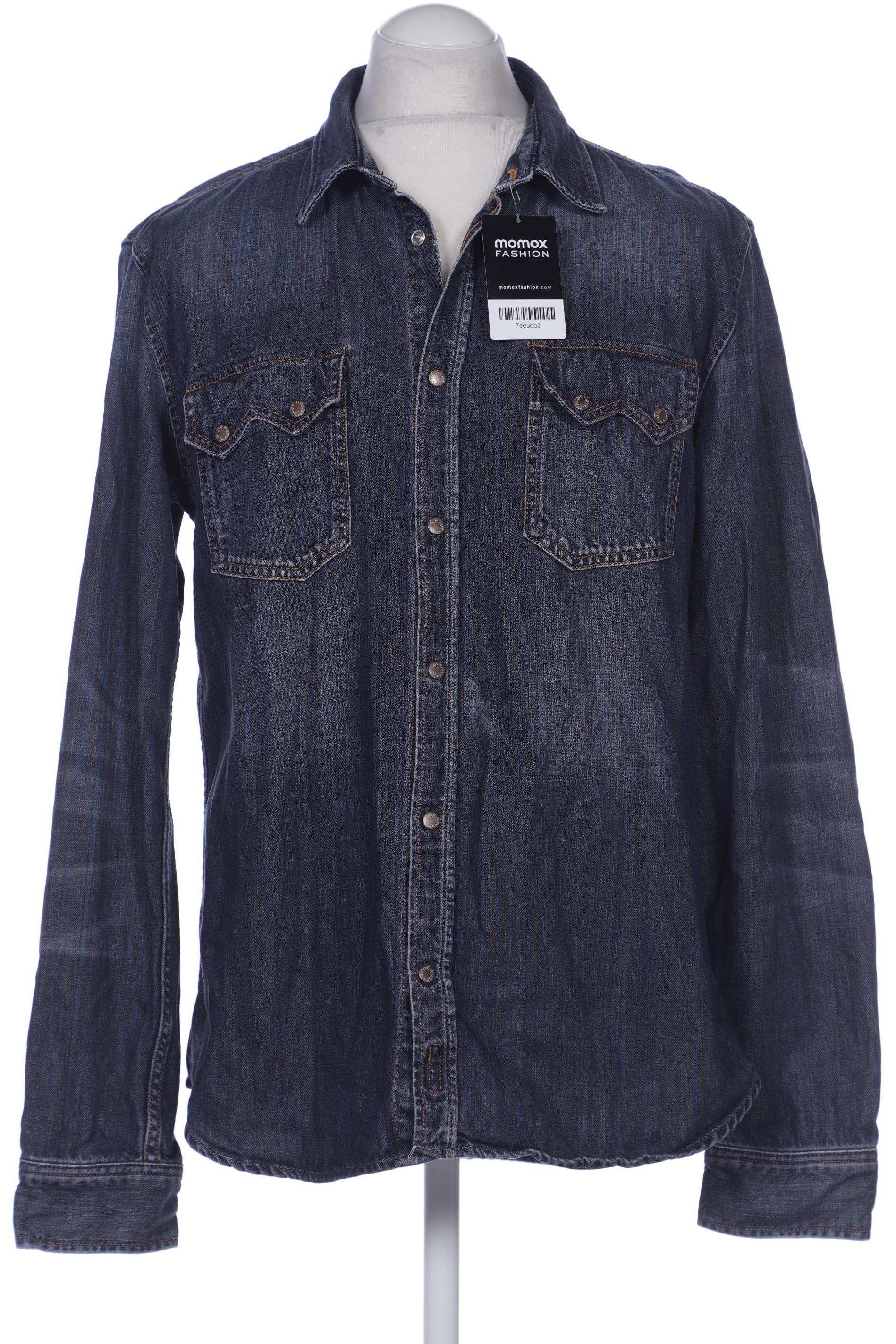 

Nudie Jeans Herren Hemd, marineblau, Gr. 54
