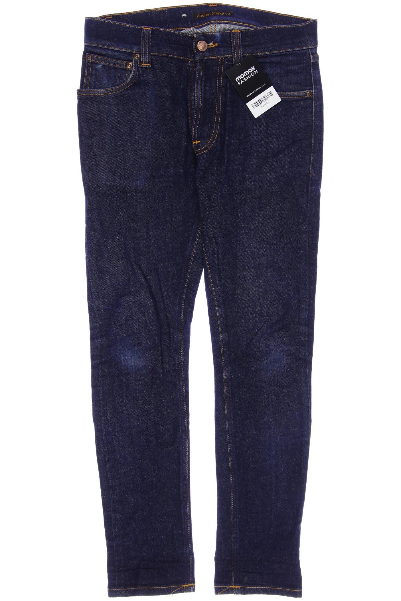 

Nudie Jeans Herren Jeans, marineblau, Gr. 27