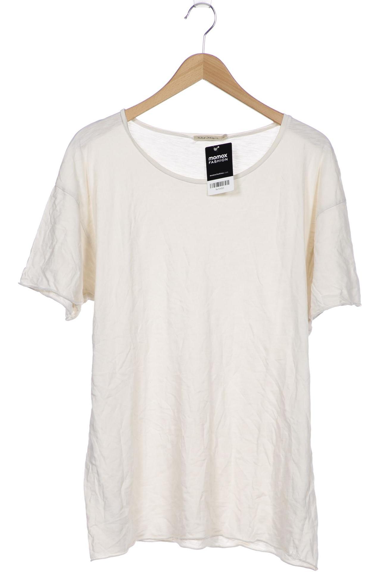 

Nudie Jeans Herren T-Shirt, cremeweiß