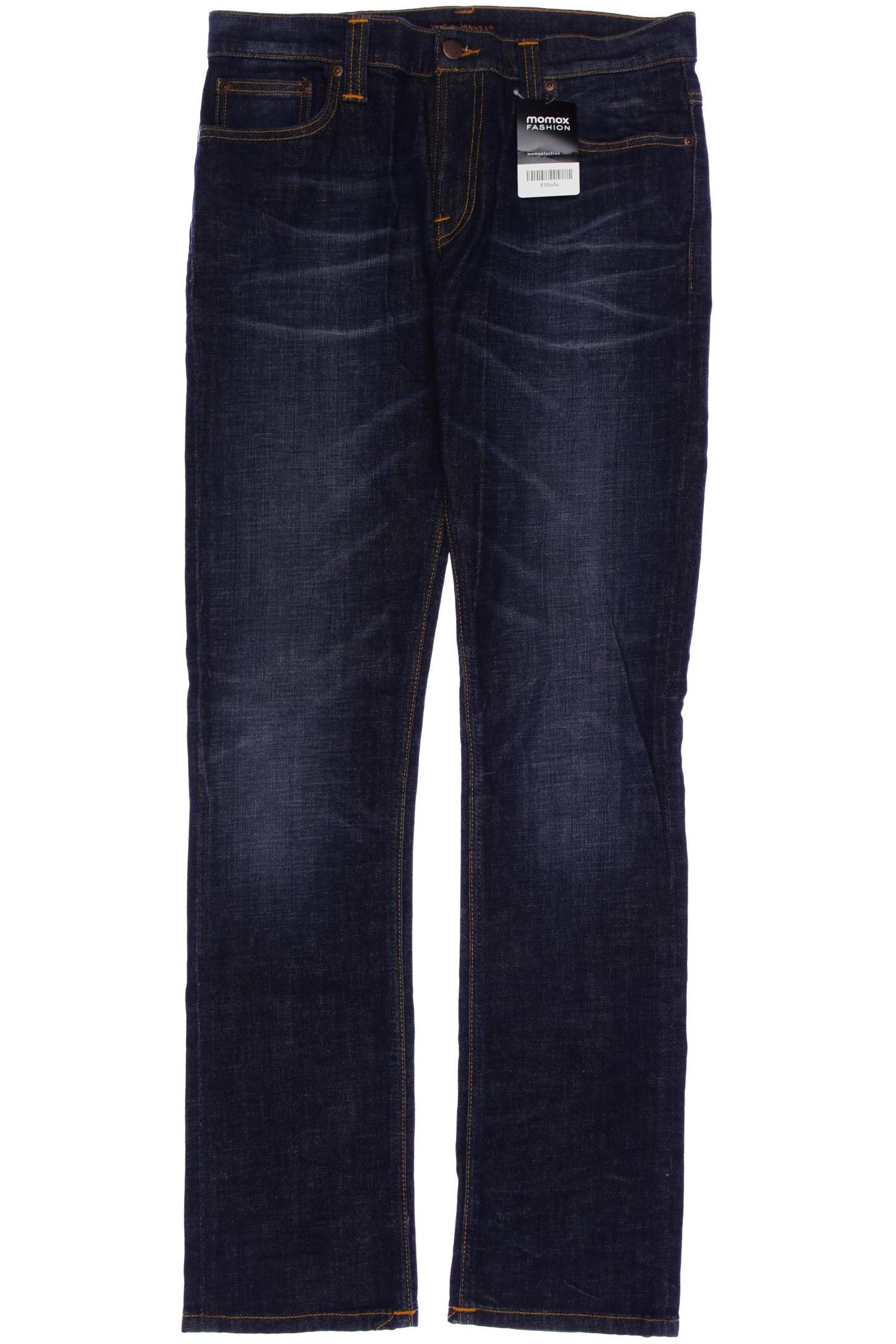 

Nudie Jeans Herren Jeans, marineblau, Gr. 33