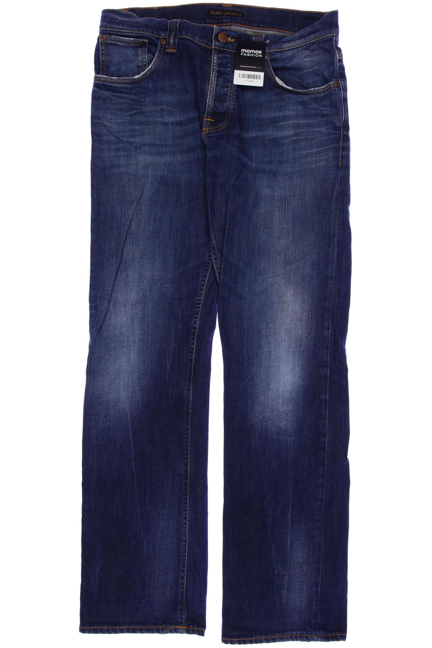 

Nudie Jeans Herren Jeans, marineblau, Gr. 33
