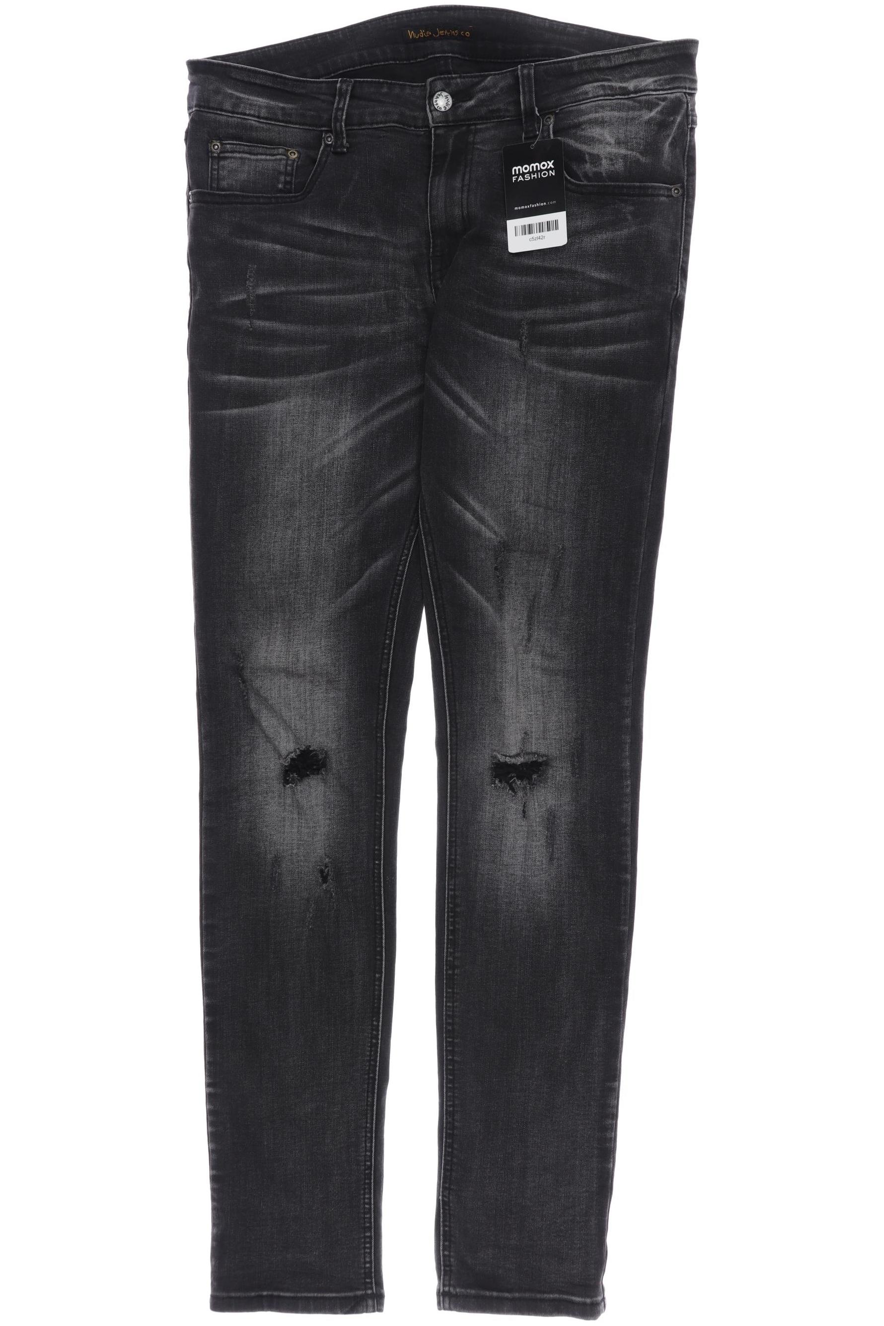 

Nudie Jeans Herren Jeans, schwarz, Gr. 32