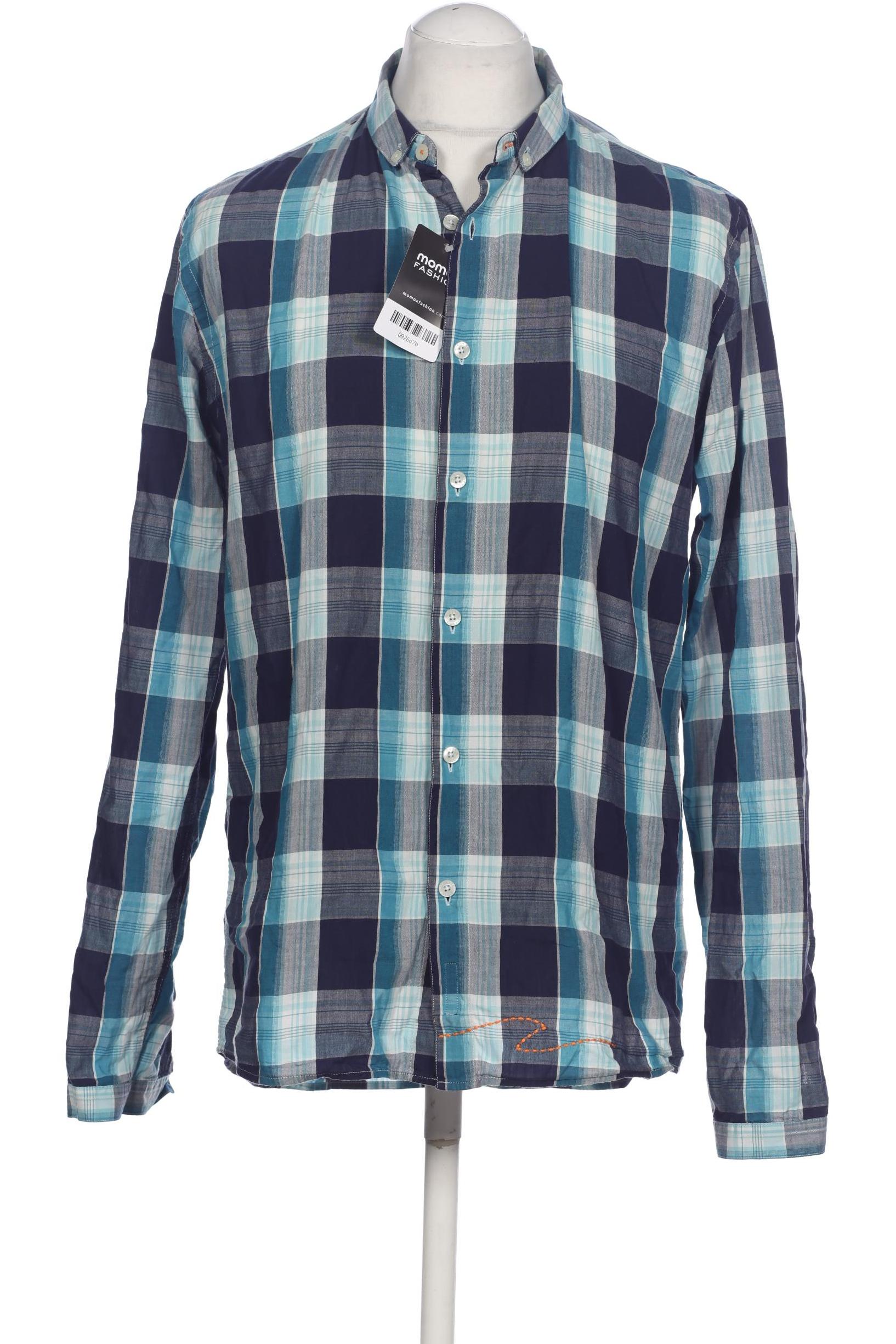 

Nudie Jeans Herren Hemd, marineblau