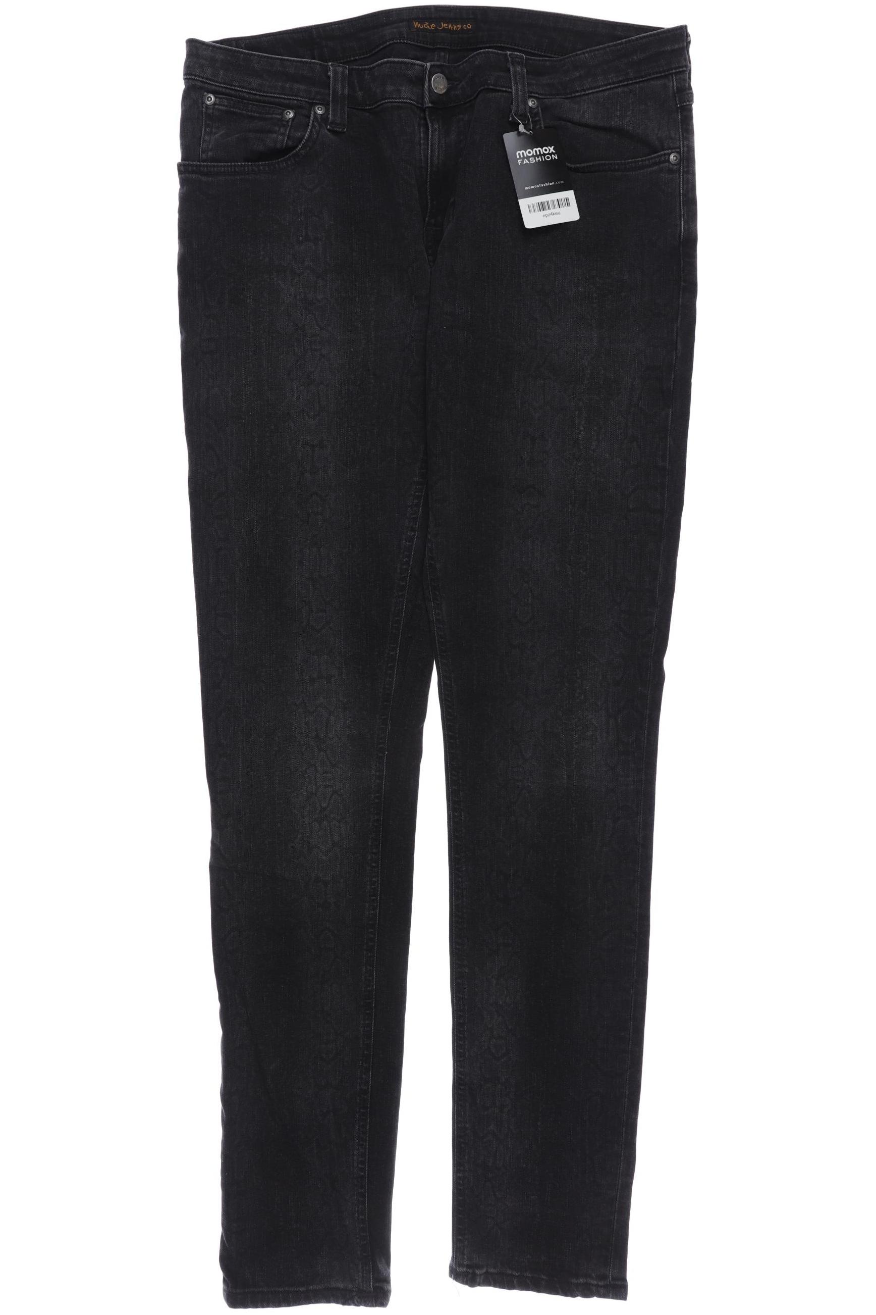 

Nudie Jeans Herren Jeans, schwarz, Gr. 36