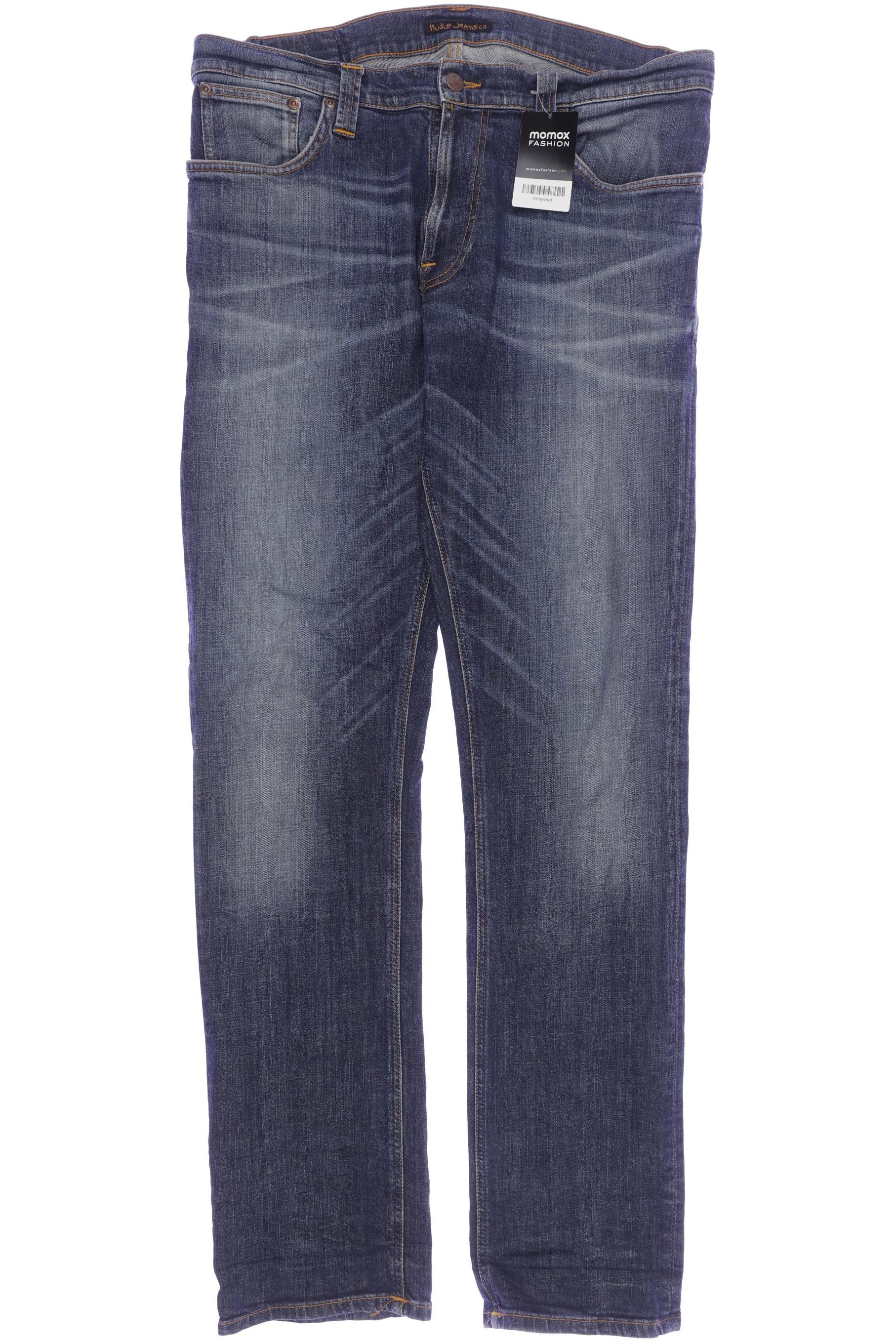 

Nudie Jeans Herren Jeans, marineblau, Gr. 36