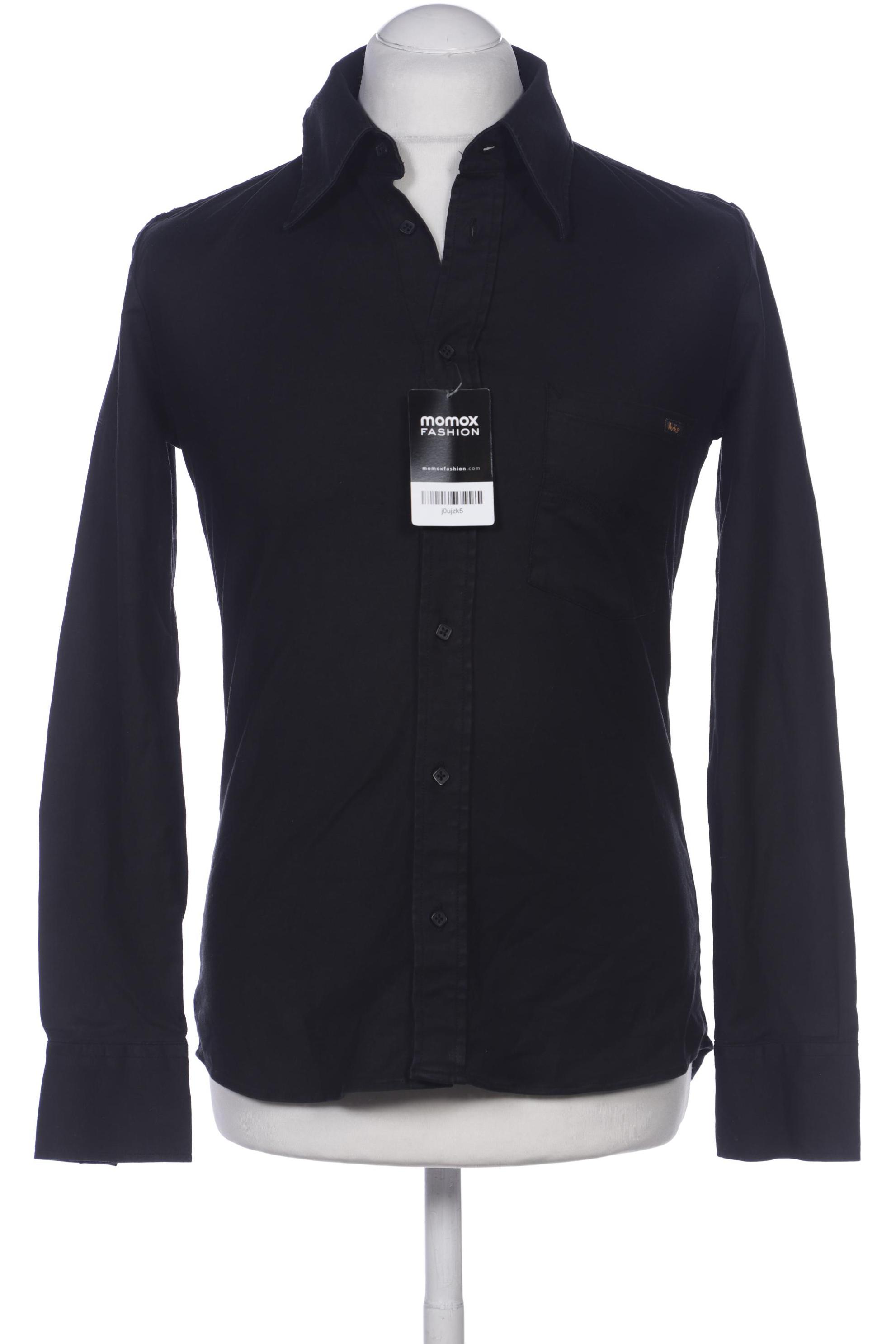 

Nudie Jeans Herren Hemd, schwarz, Gr. 48