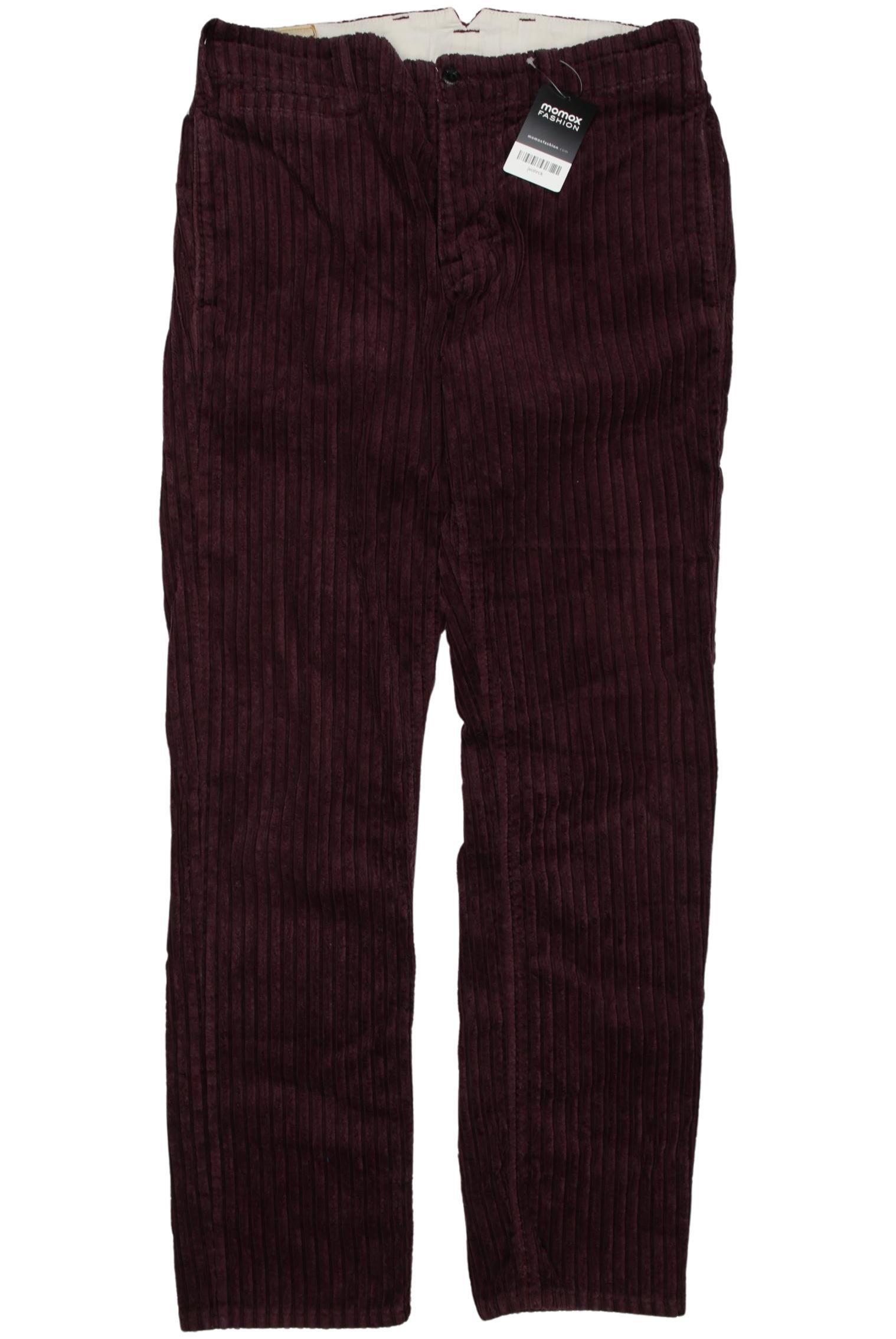 

Nudie Jeans Herren Stoffhose, bordeaux, Gr. 32