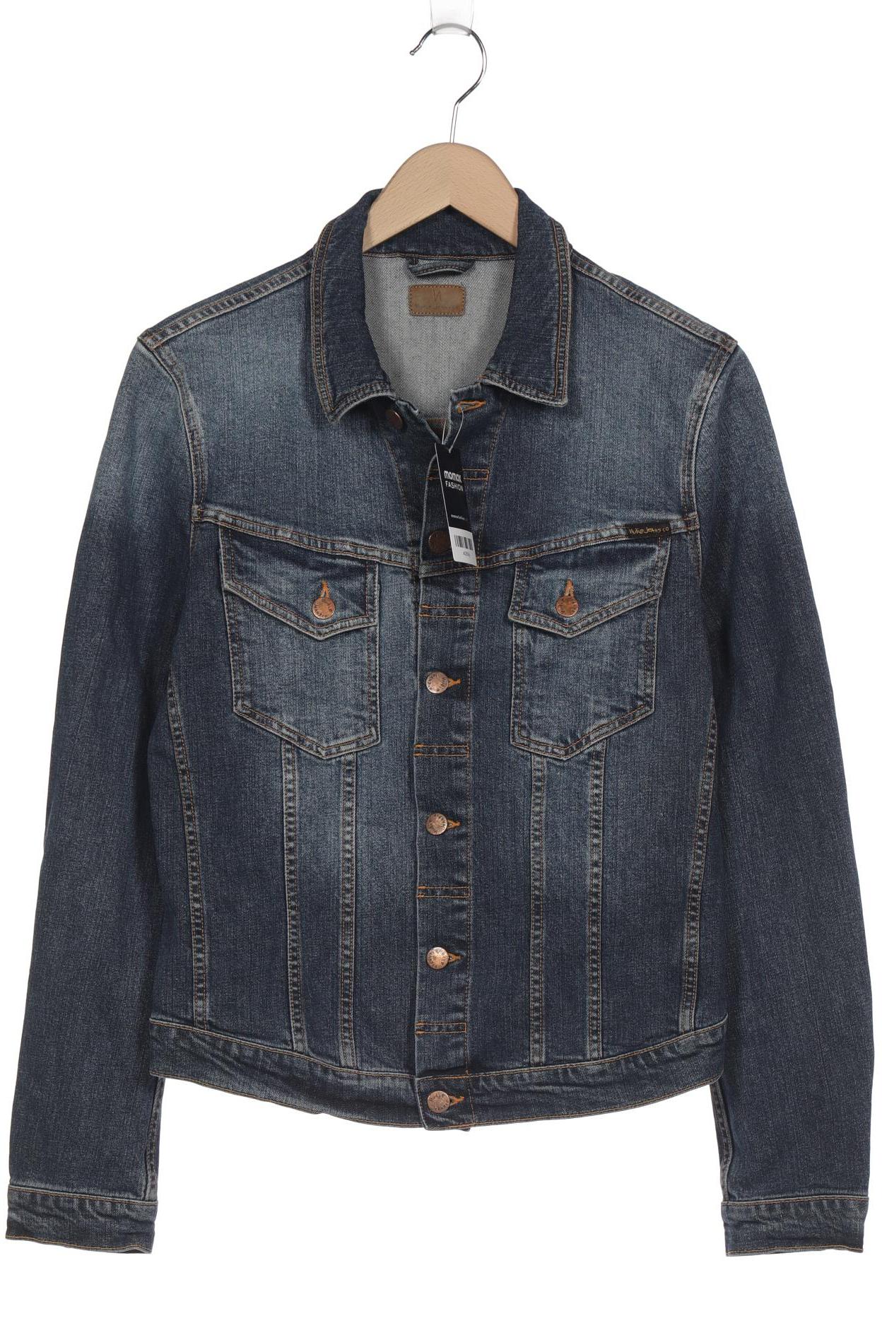 

Nudie Jeans Herren Jacke, blau