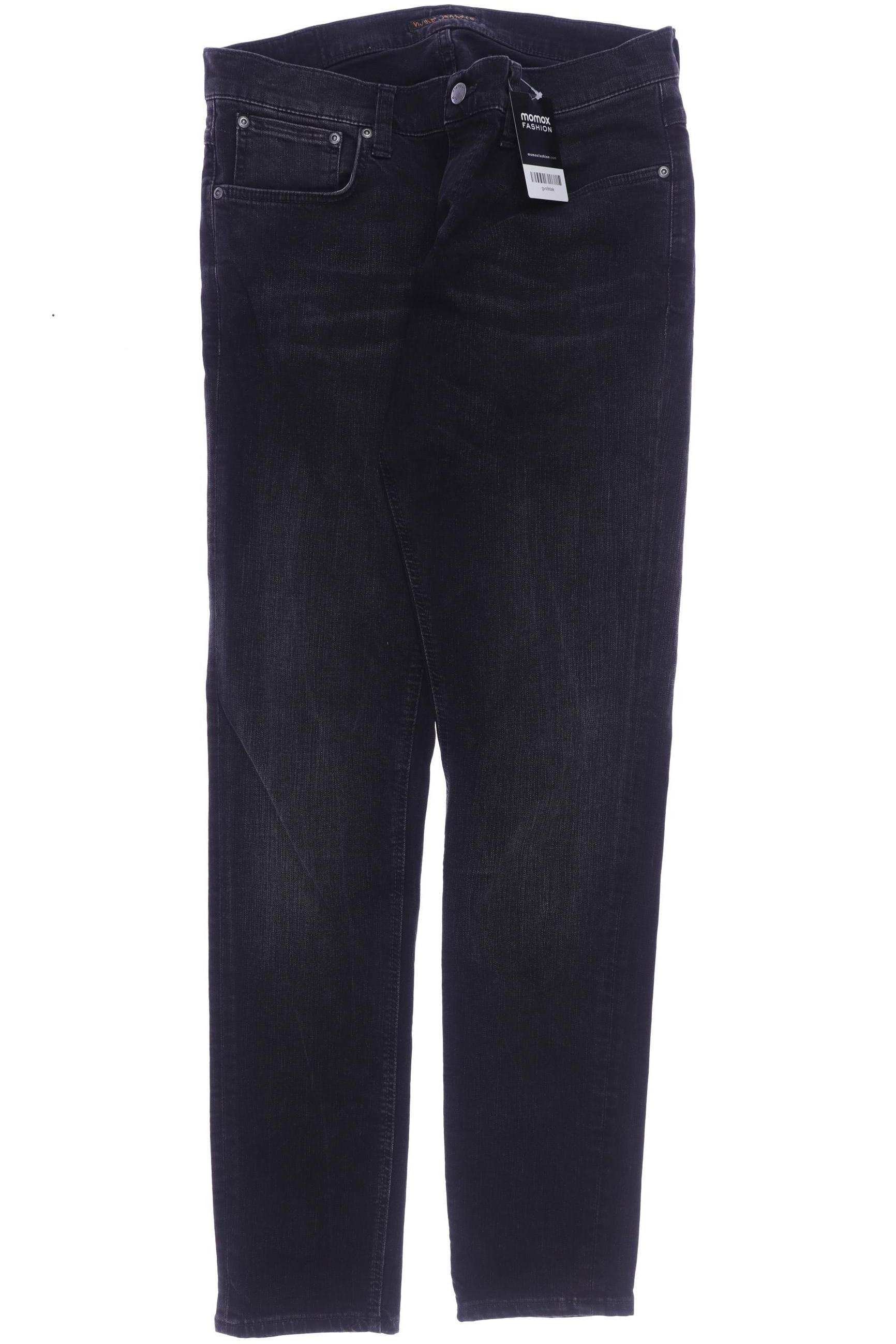 

Nudie Jeans Herren Jeans, schwarz, Gr. 34