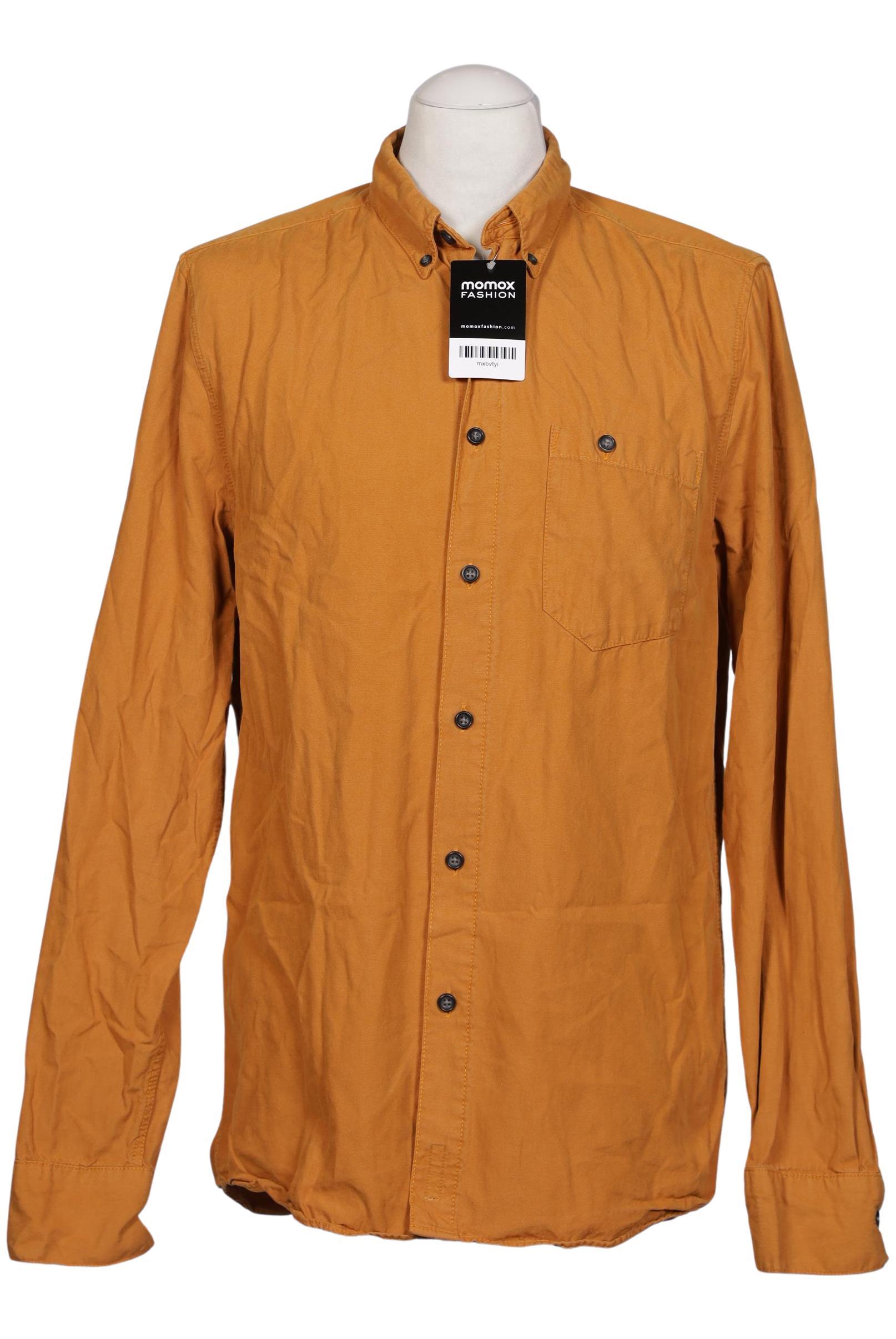 

Nudie Jeans Herren Hemd, orange, Gr. 52