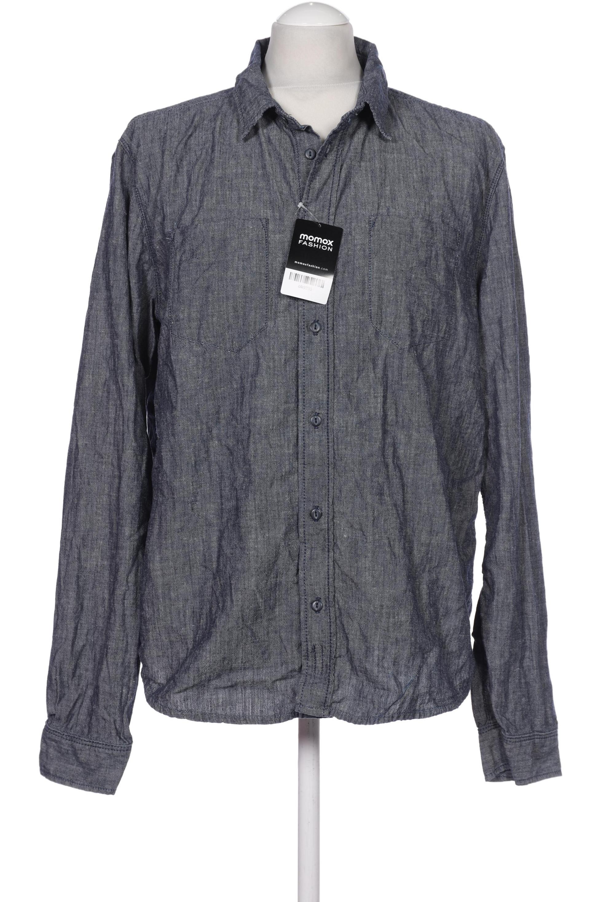 

Nudie Jeans Herren Hemd, marineblau, Gr. 54