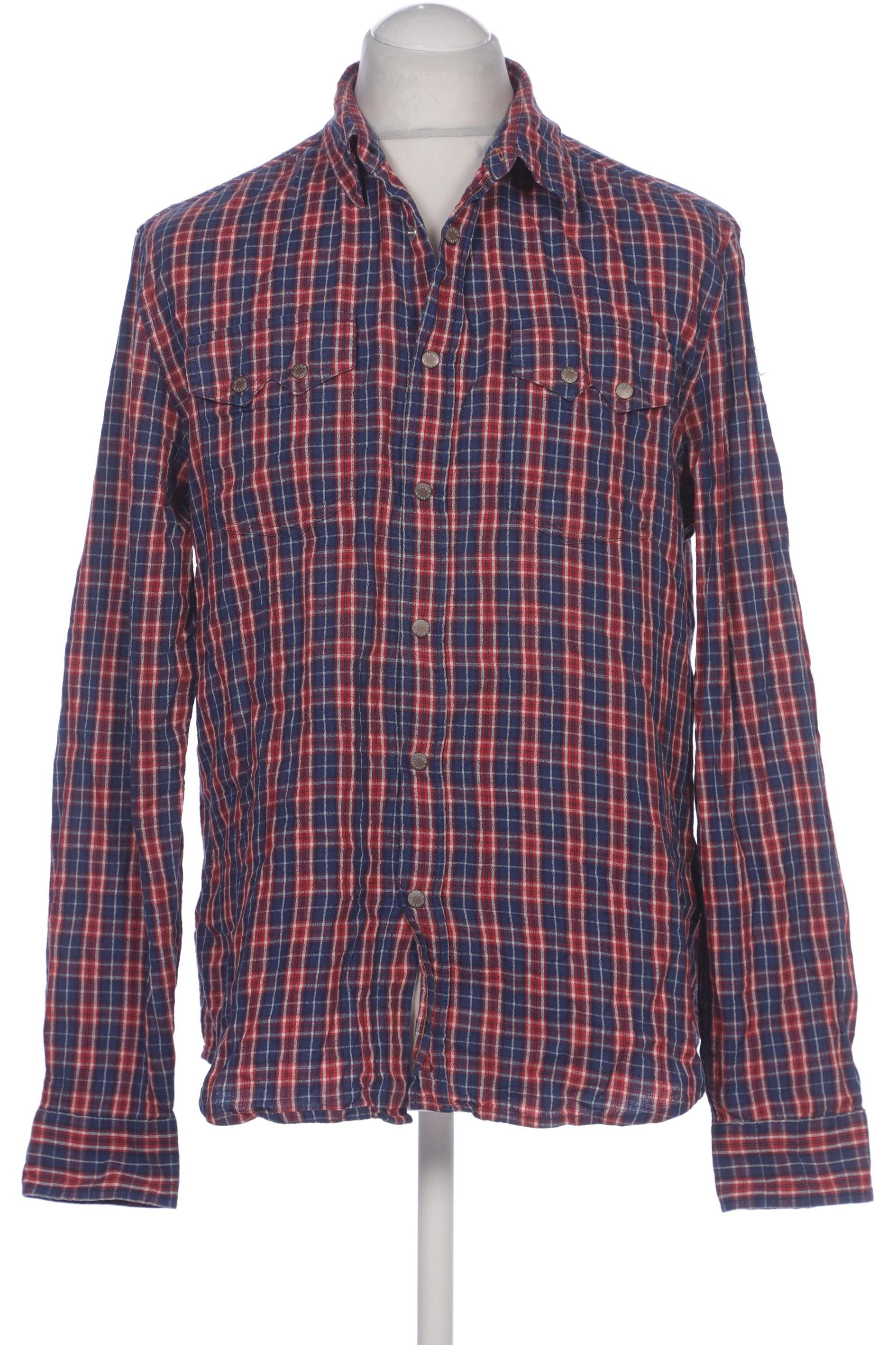 

Nudie Jeans Herren Hemd, marineblau, Gr. 54