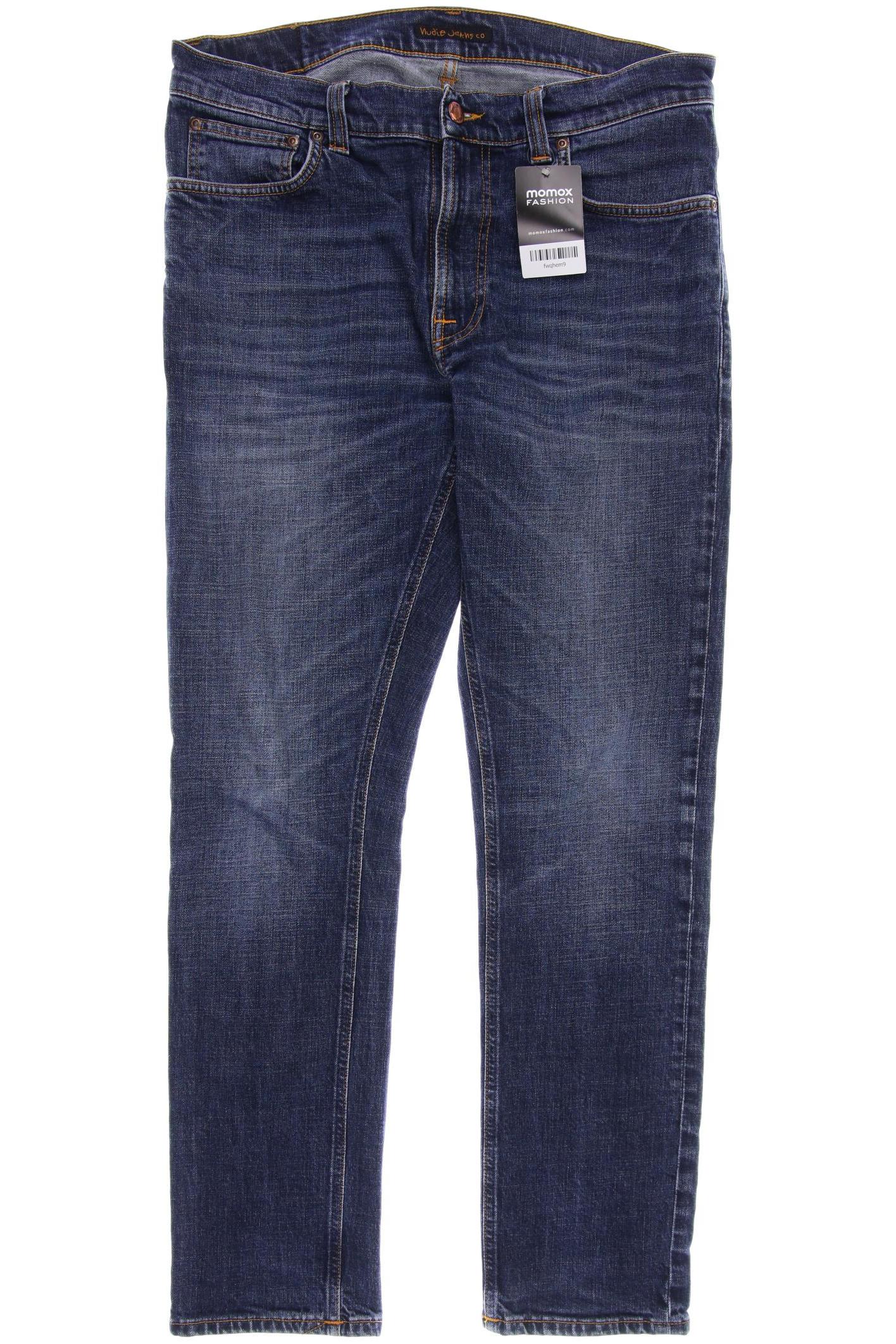 

Nudie Jeans Herren Jeans, marineblau, Gr. 33