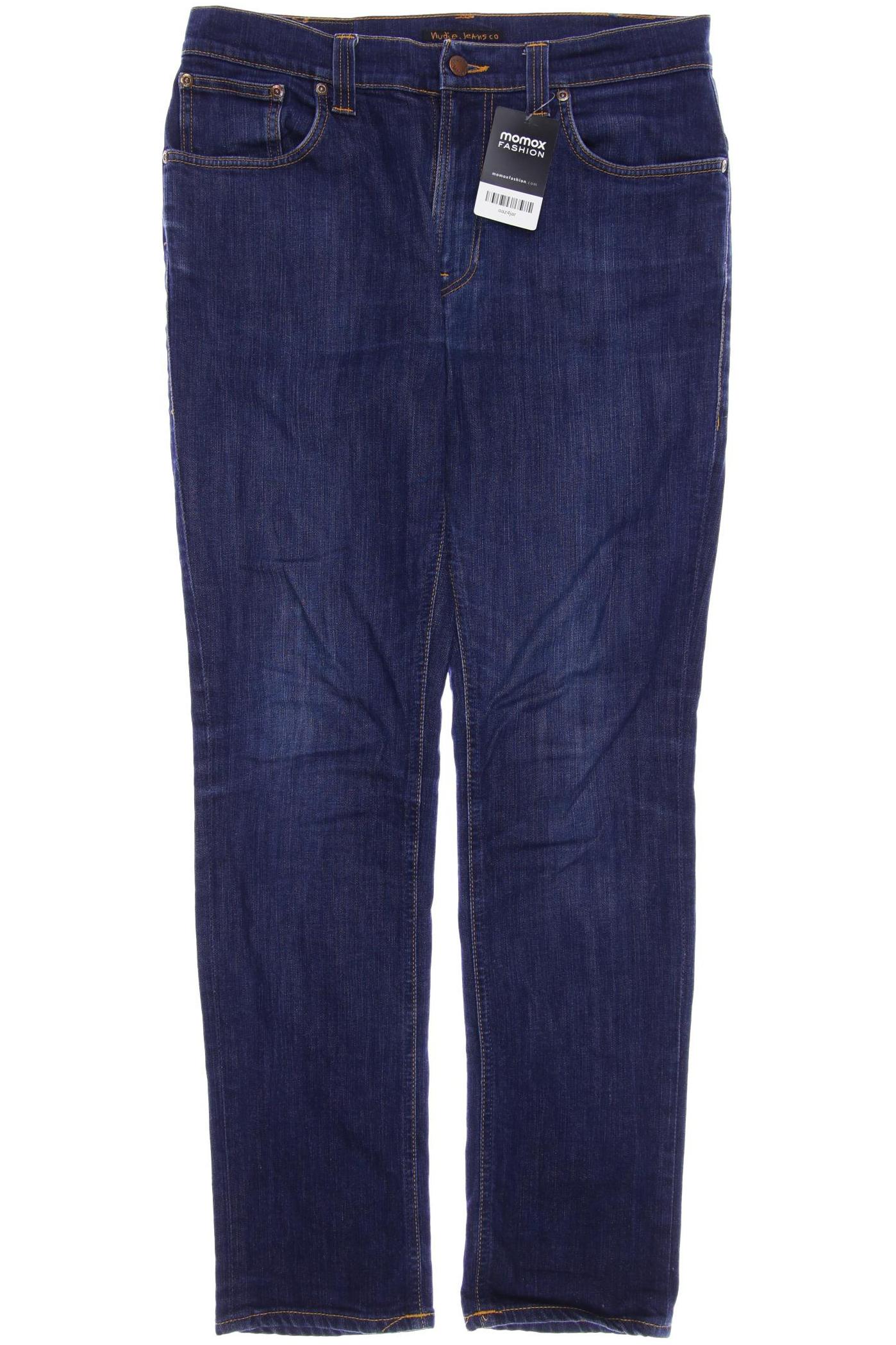 

Nudie Jeans Herren Jeans, marineblau, Gr. 34