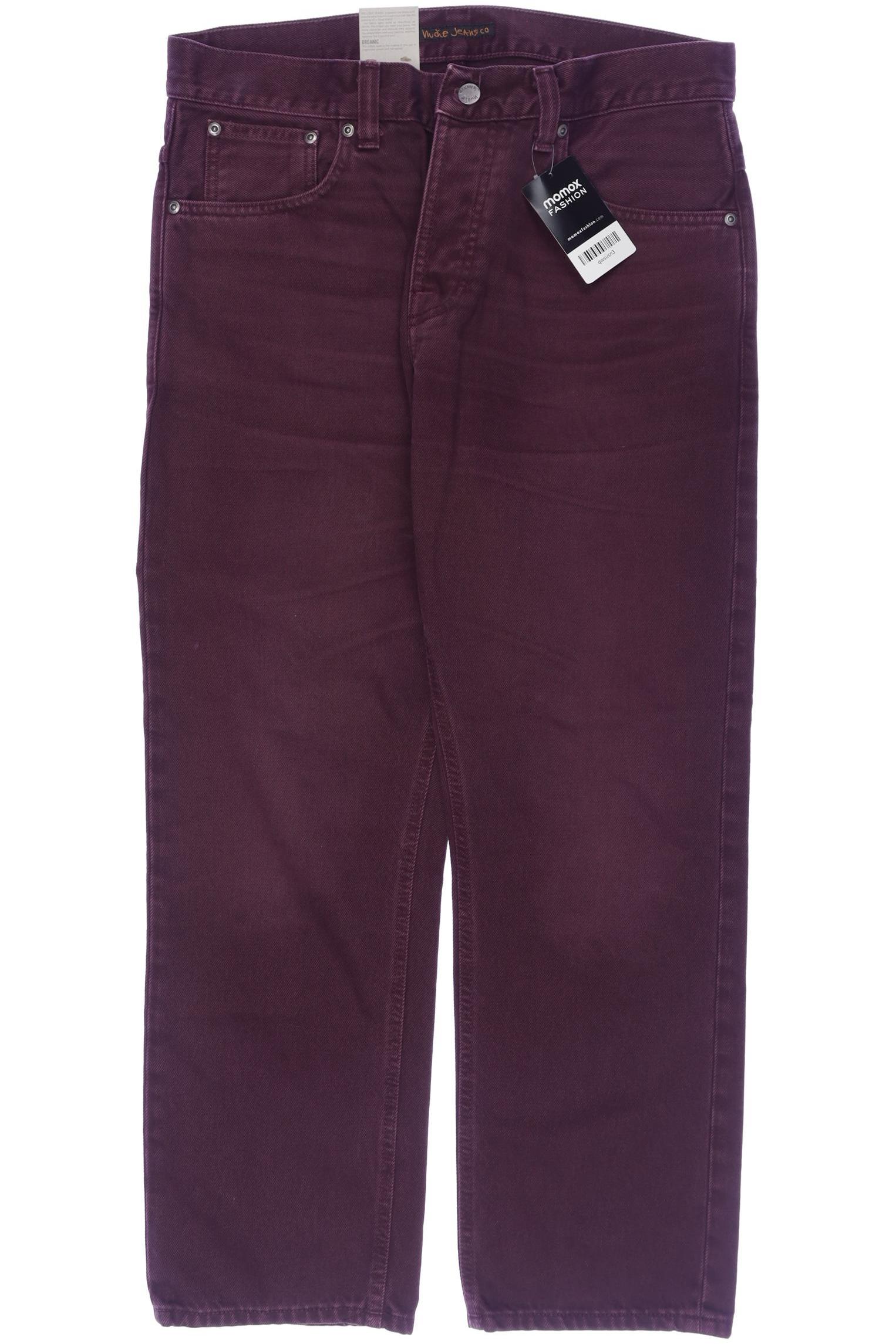 

Nudie Jeans Herren Jeans, bordeaux, Gr. 33