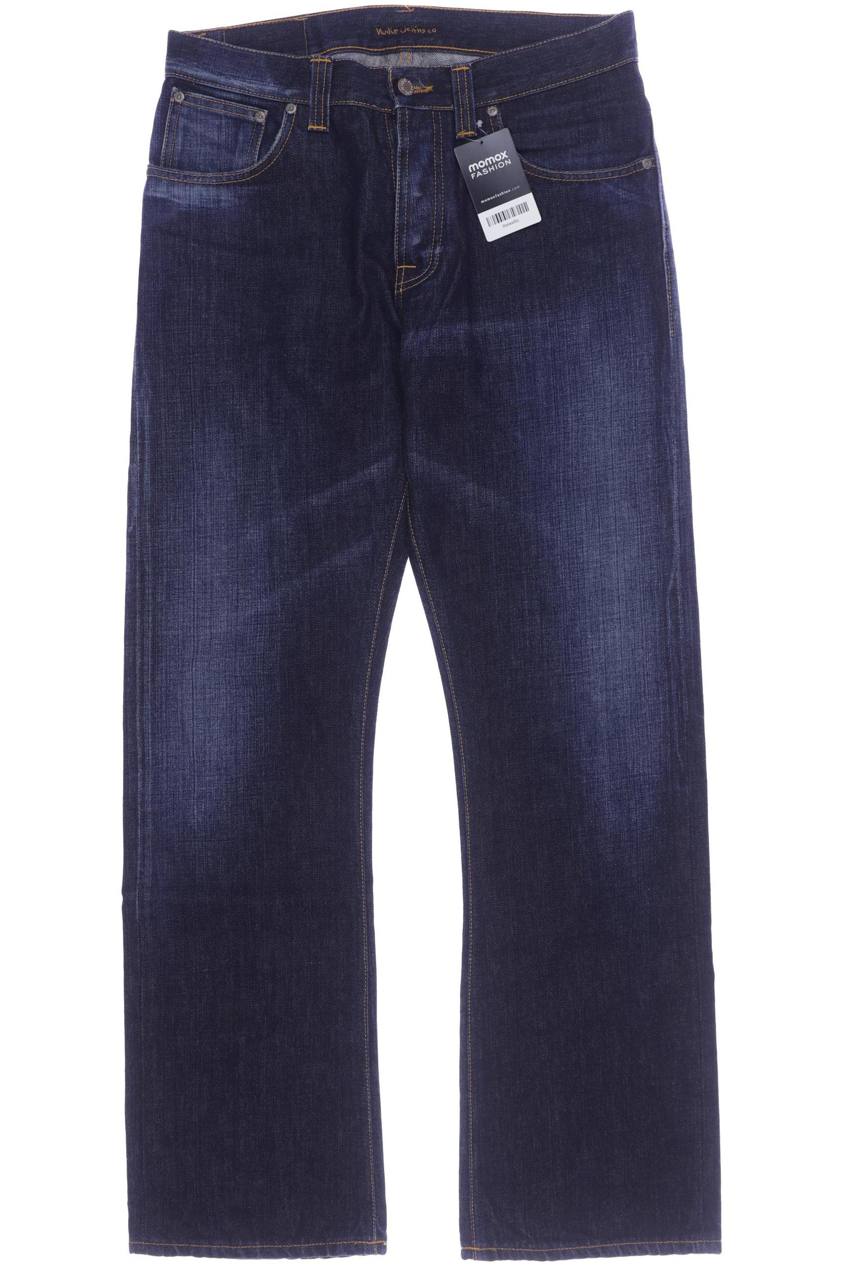 

Nudie Jeans Herren Jeans, marineblau, Gr. 52
