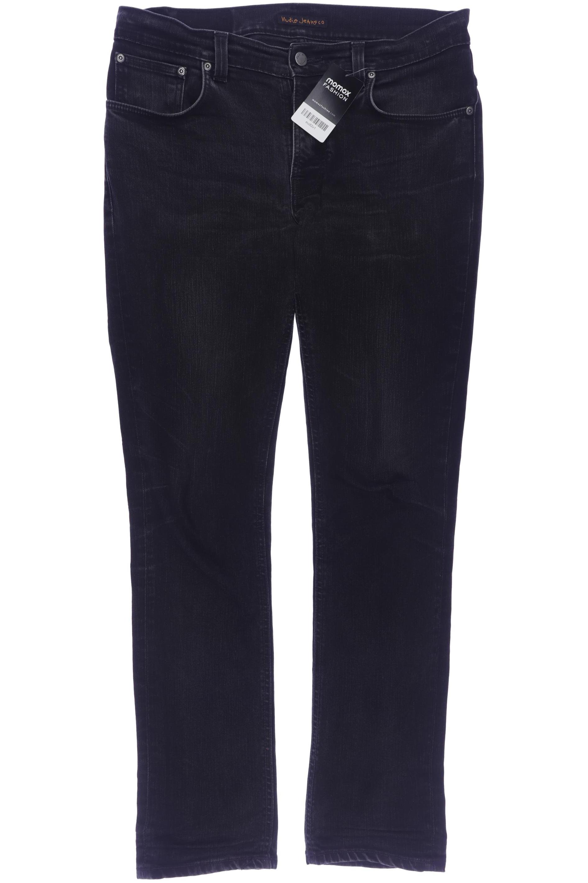 

Nudie Jeans Herren Jeans, schwarz, Gr. 34