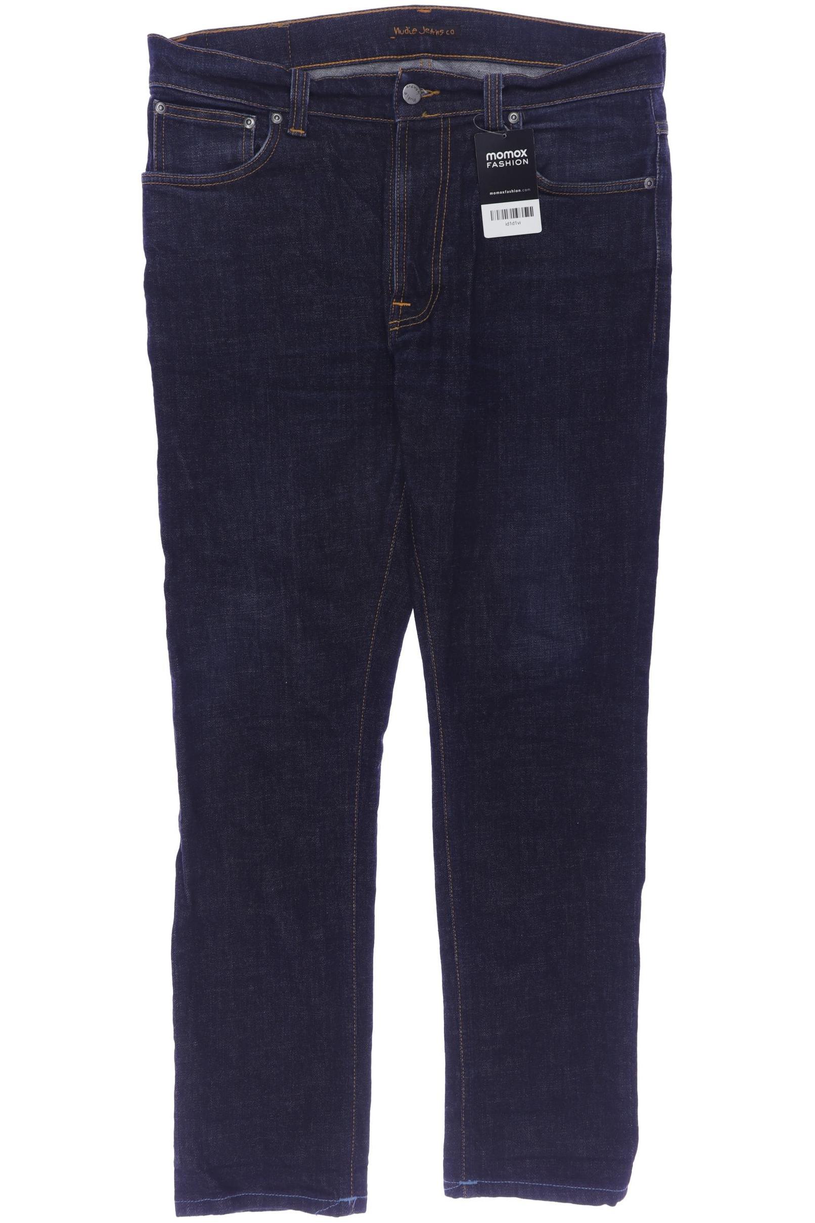 

Nudie Jeans Herren Jeans, marineblau, Gr. 34