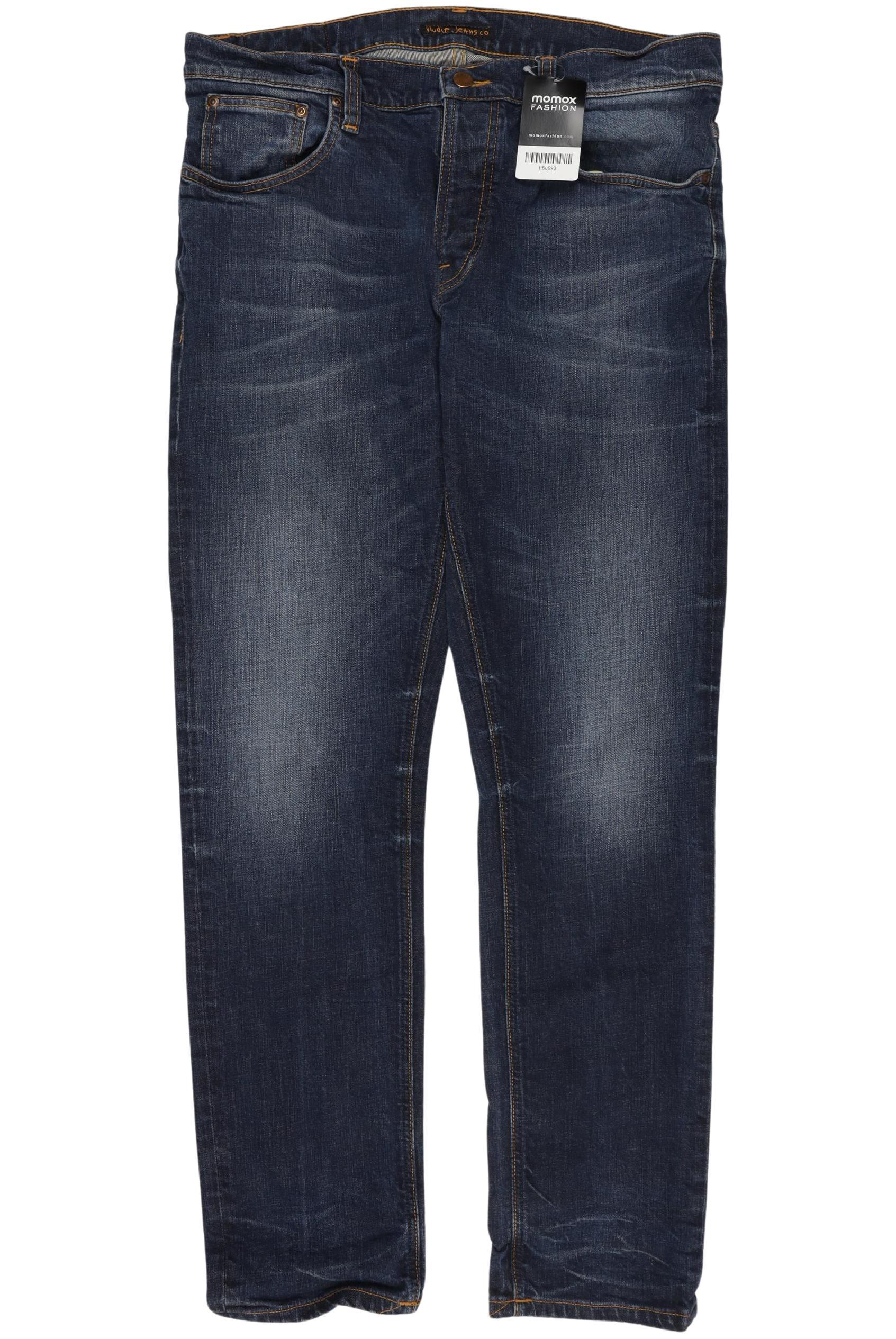 

Nudie Jeans Herren Jeans, marineblau, Gr. 36