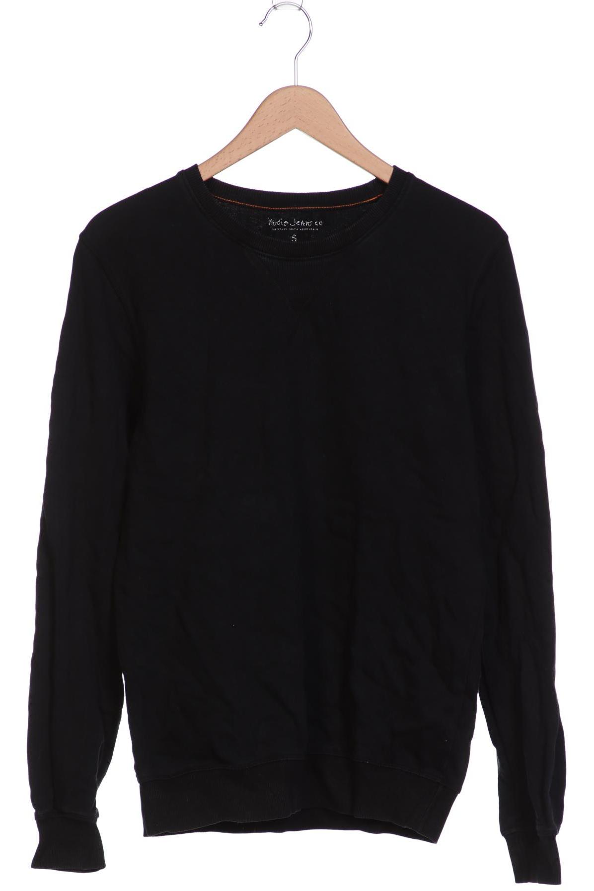 

Nudie Jeans Herren Sweatshirt, schwarz