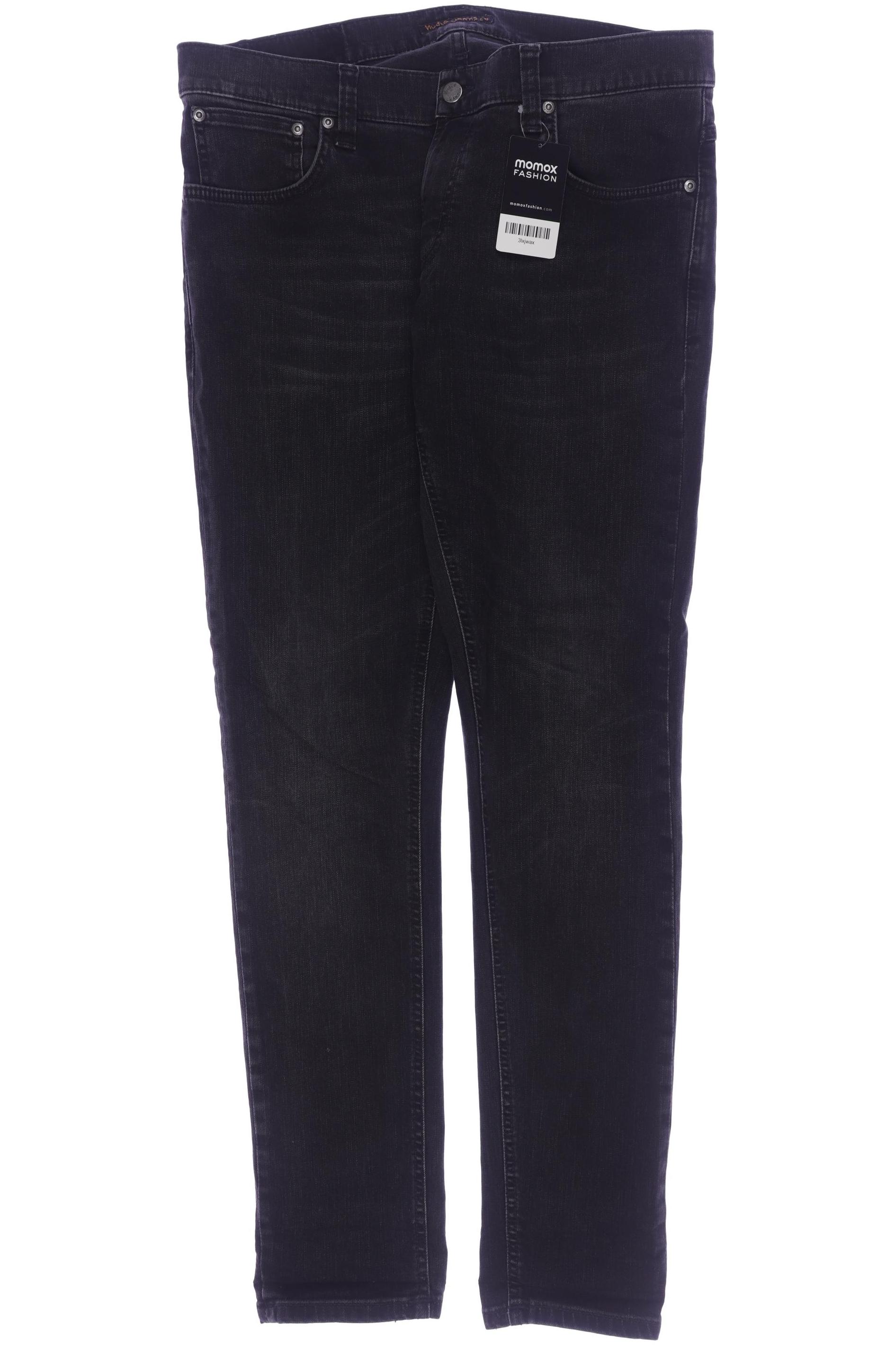 

Nudie Jeans Herren Jeans, schwarz, Gr. 34