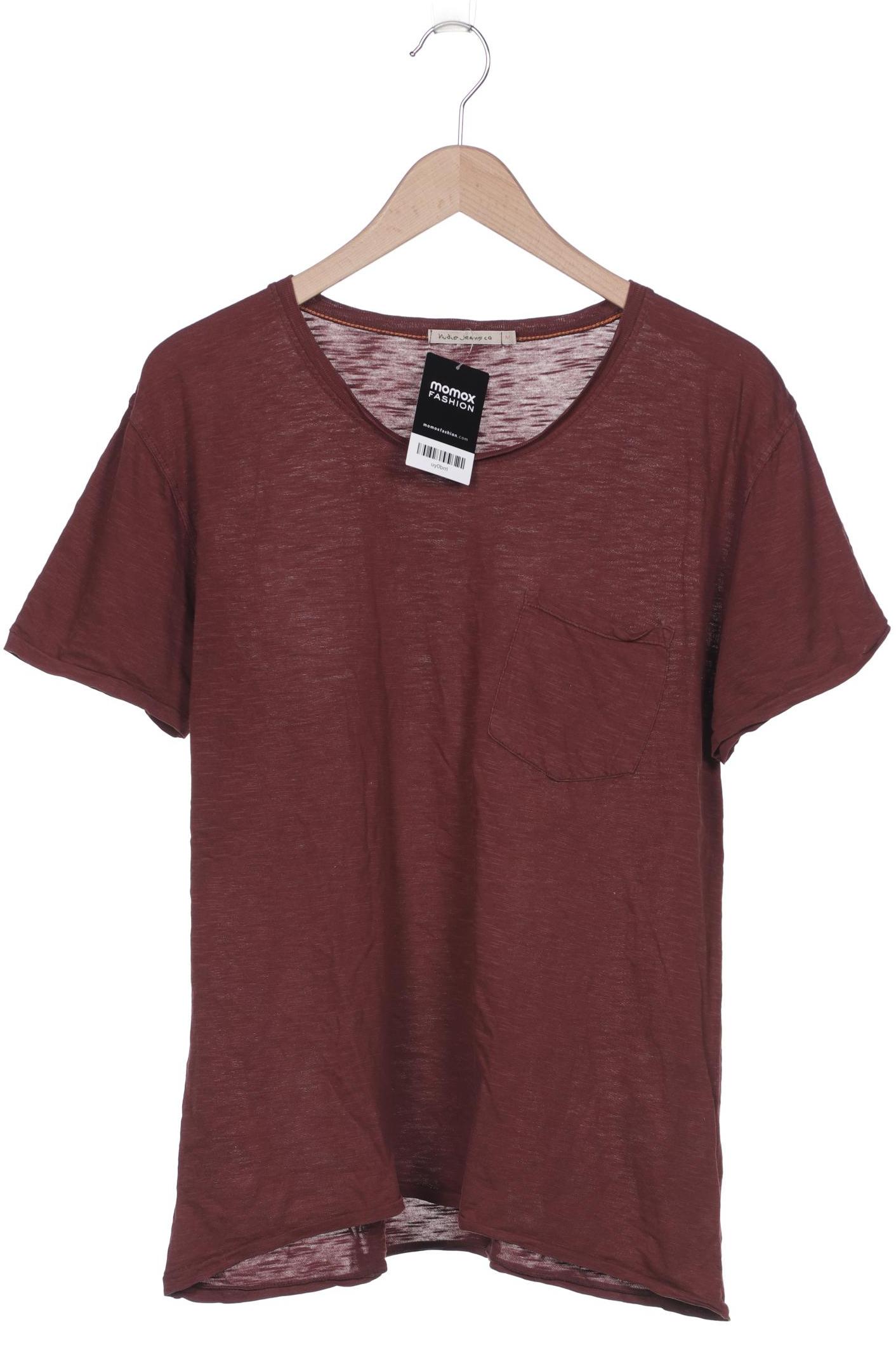 

Nudie Jeans Herren T-Shirt, bordeaux