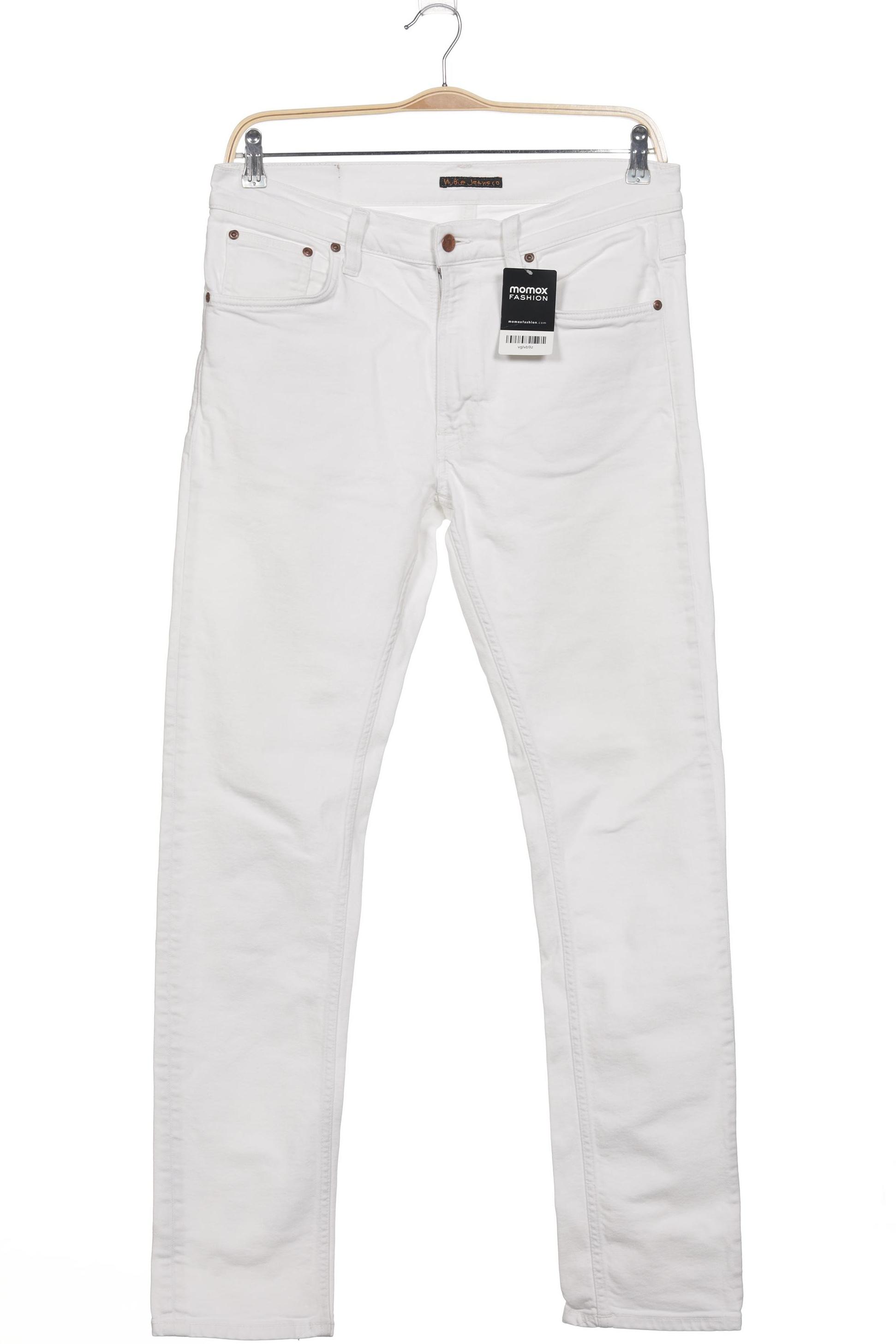 

Nudie Jeans Herren Jeans, weiß, Gr. 34