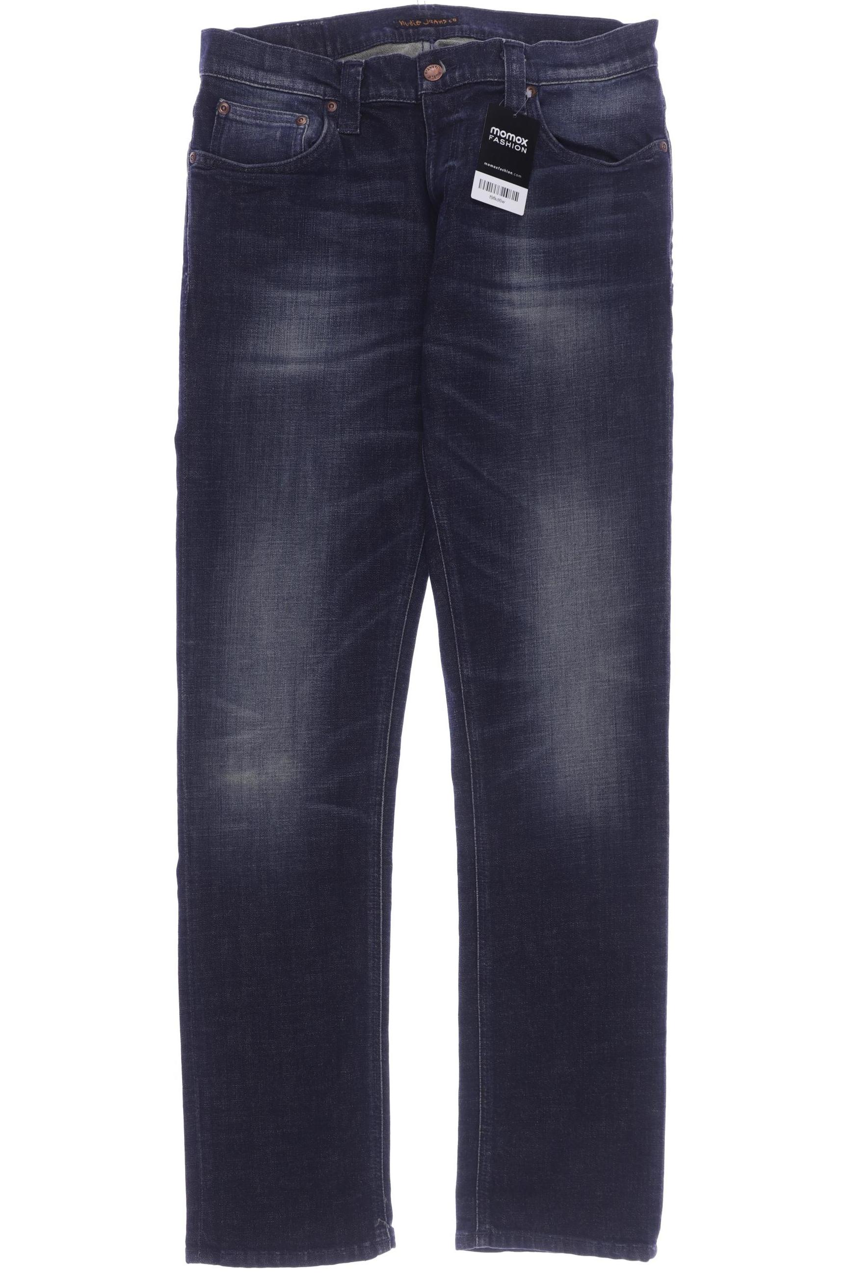 

Nudie Jeans Herren Jeans, marineblau, Gr. 52