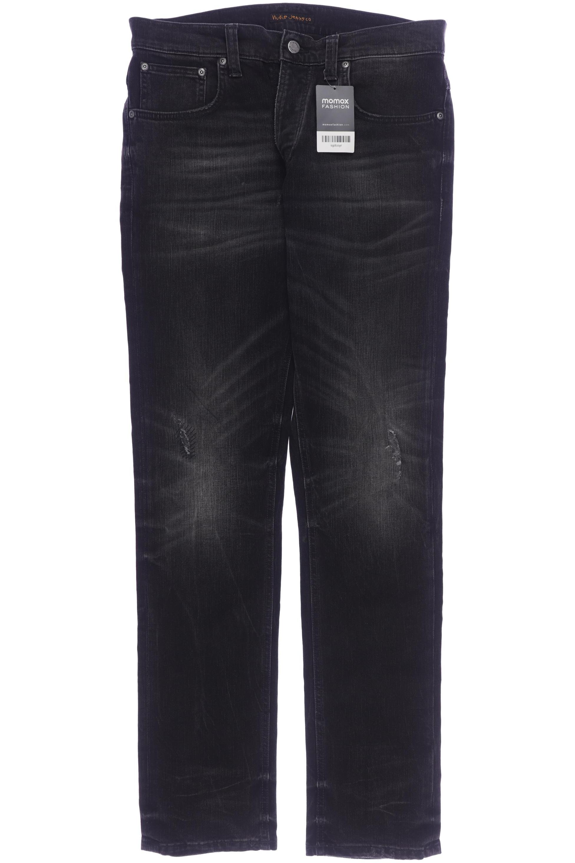 

Nudie Jeans Herren Jeans, schwarz, Gr. 34